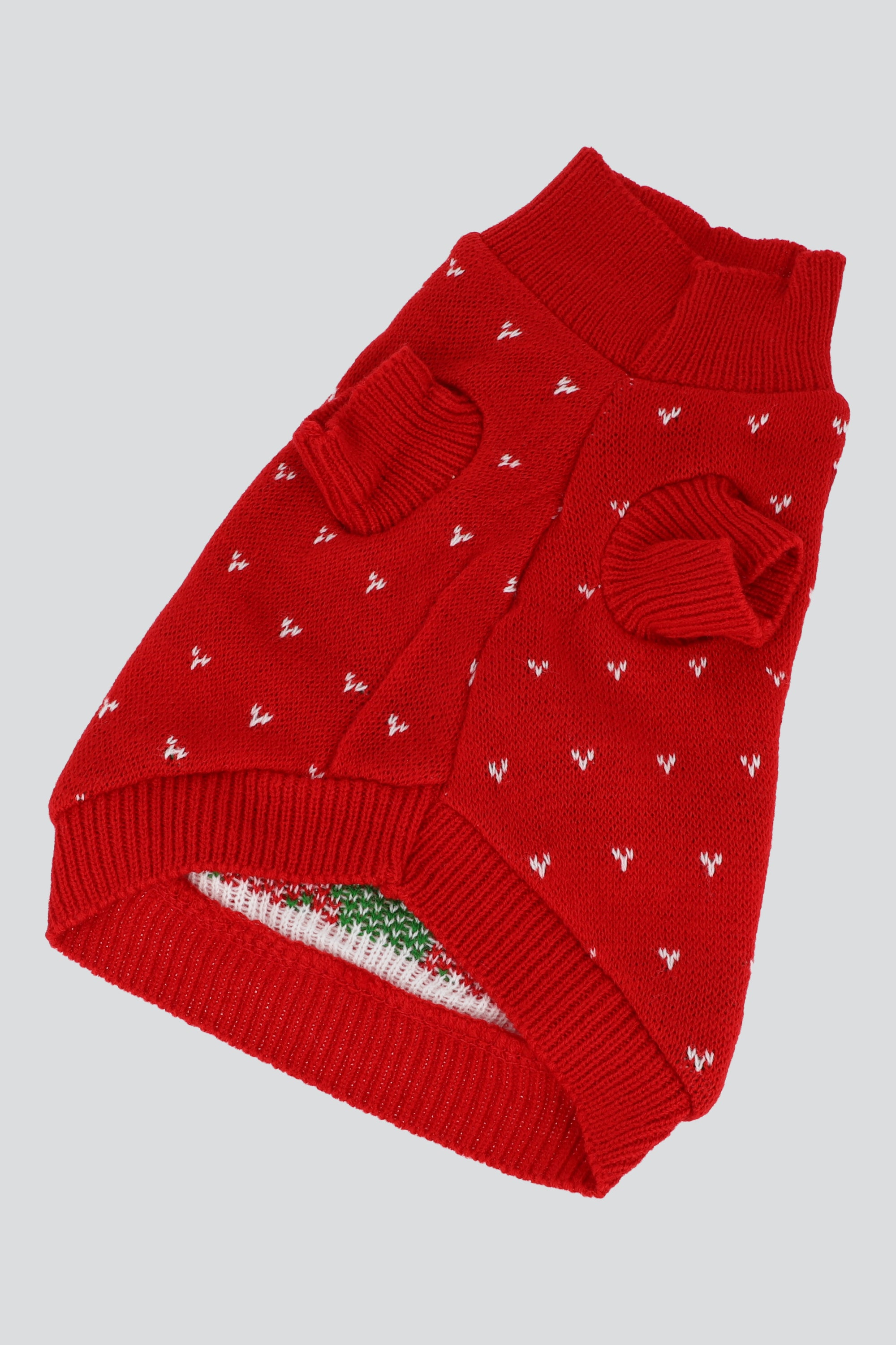 Sueter mascota duende xmas ROJO