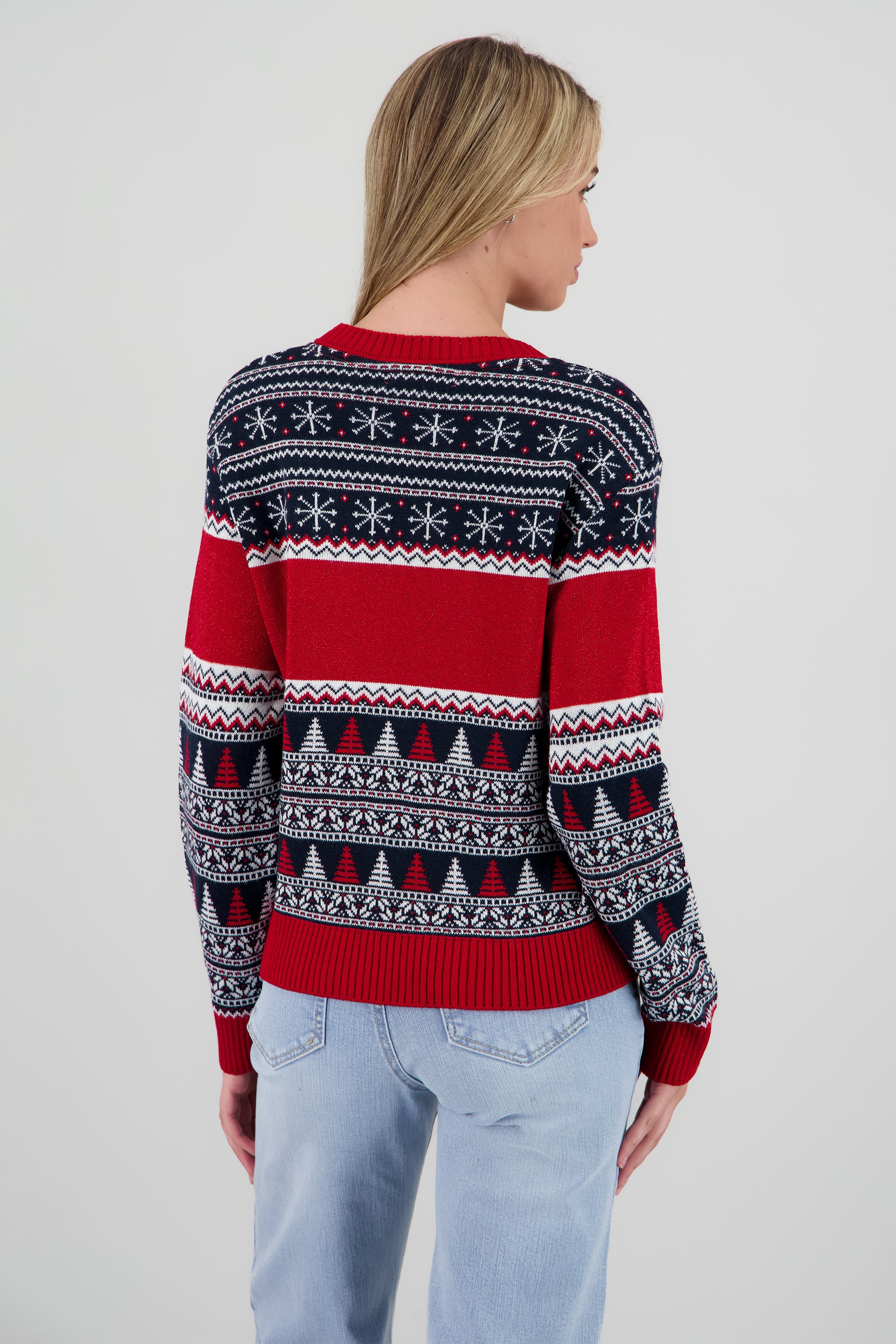 Sueter merry christmas ROJO COMBO