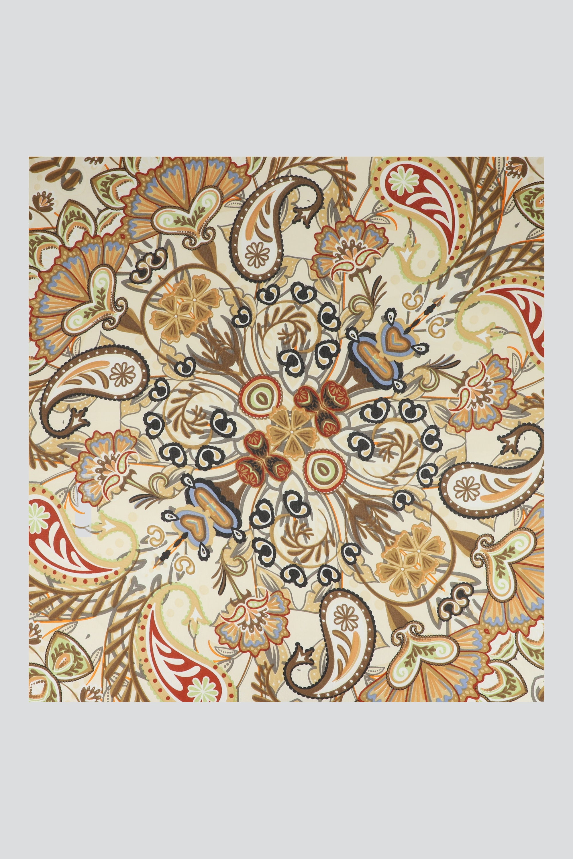 Pañuelo print tribal BEIGE