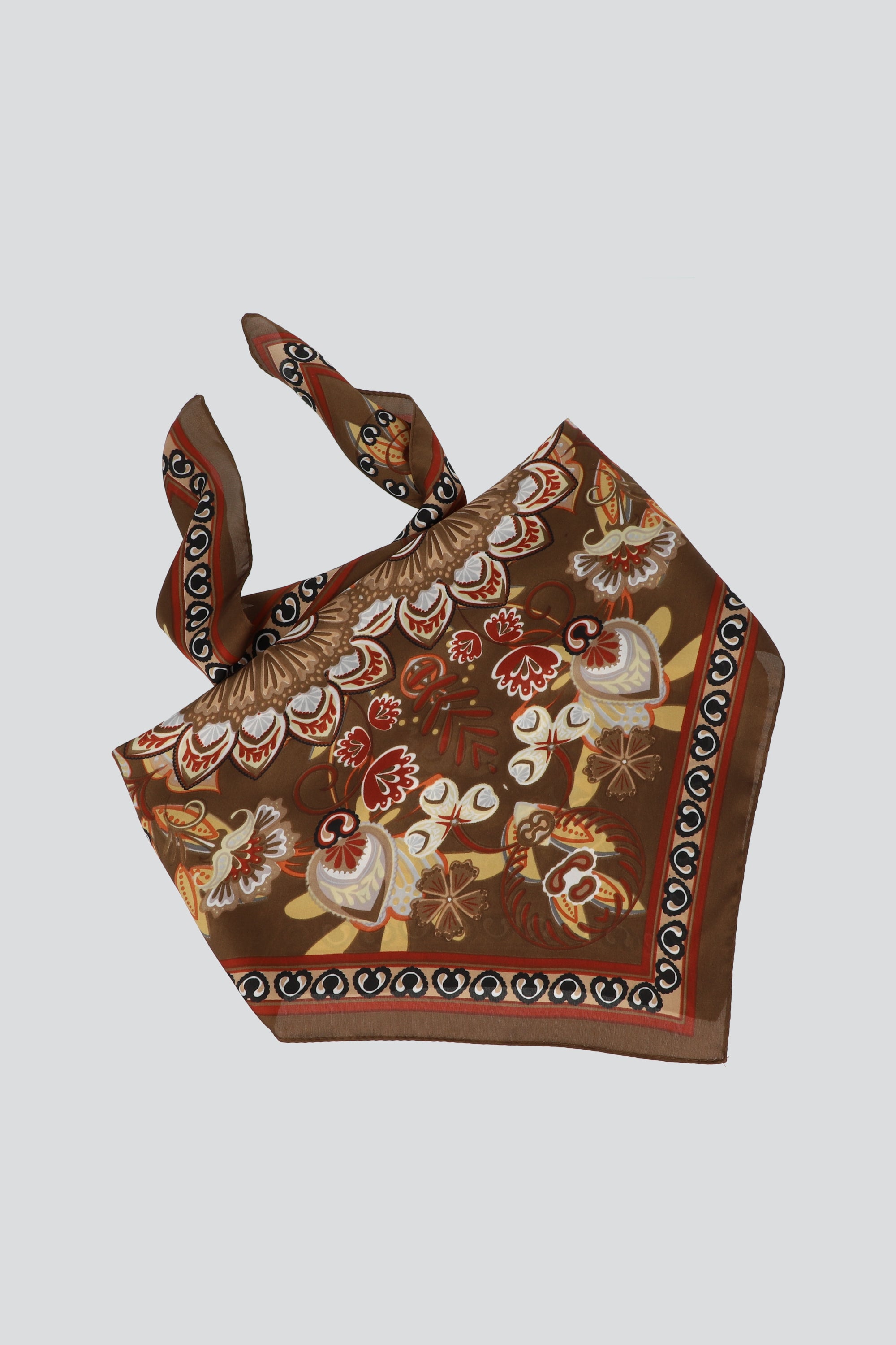 Pañuelo print tribal CAFE