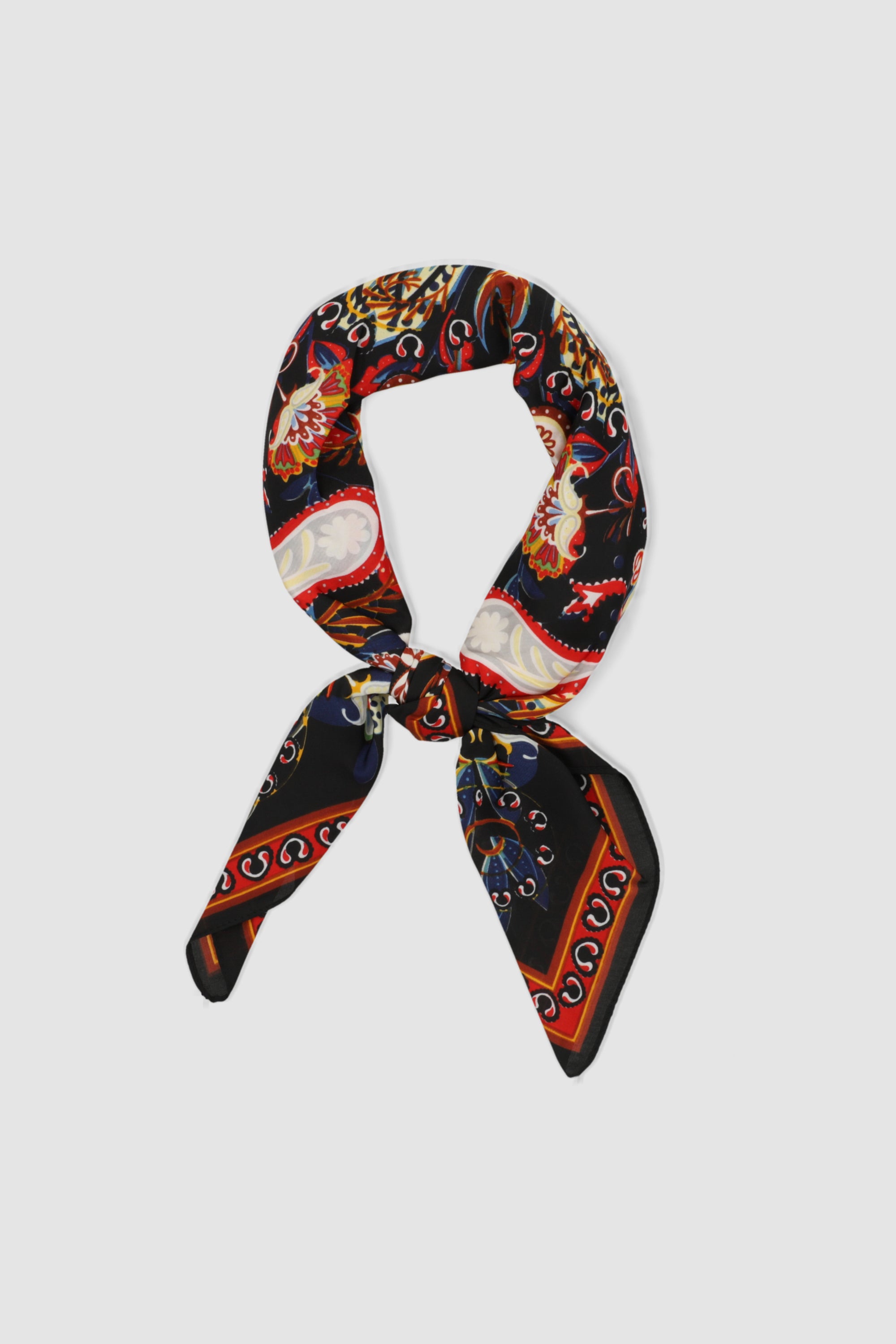 Pañuelo print tribal NEGRO