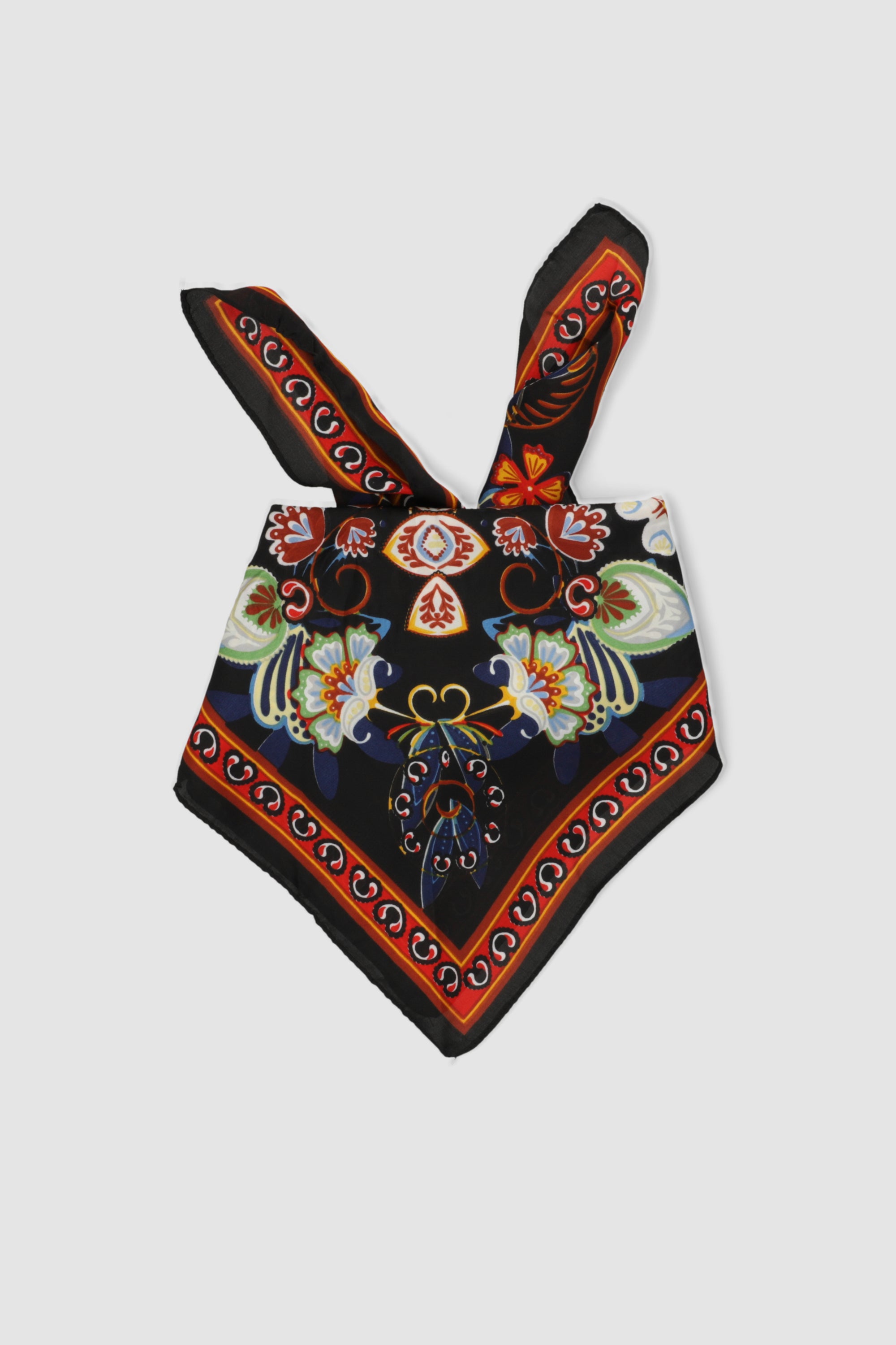 Pañuelo print tribal NEGRO