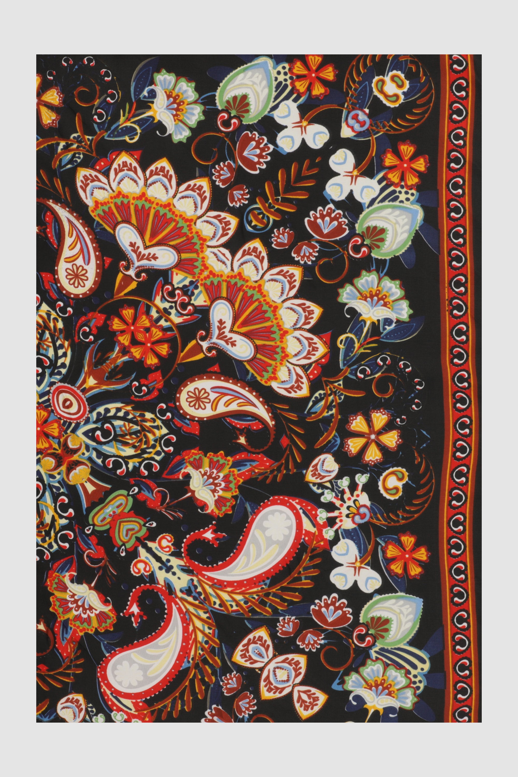 Pañuelo print tribal NEGRO