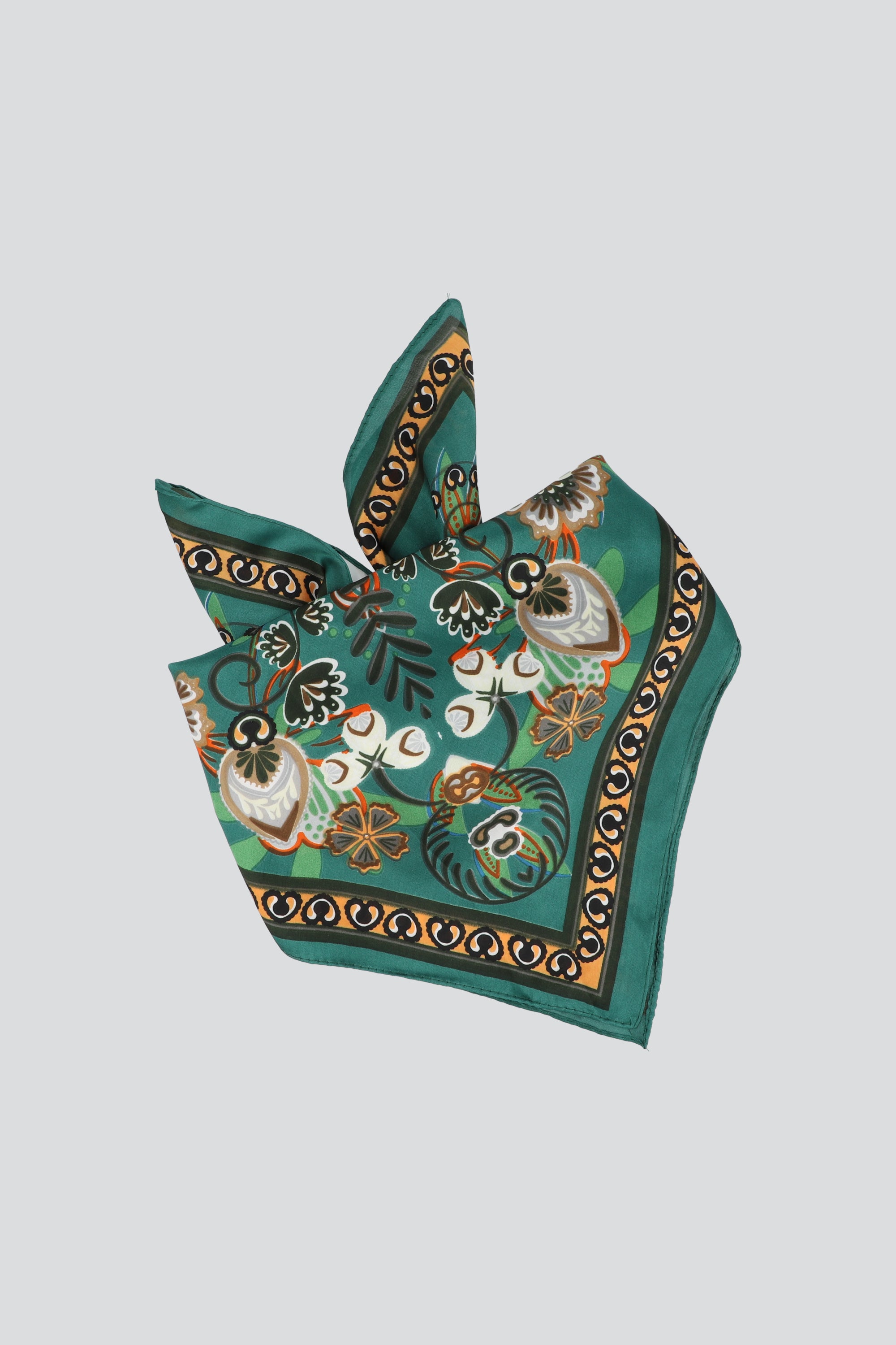 Pañuelo print tribal VERDE