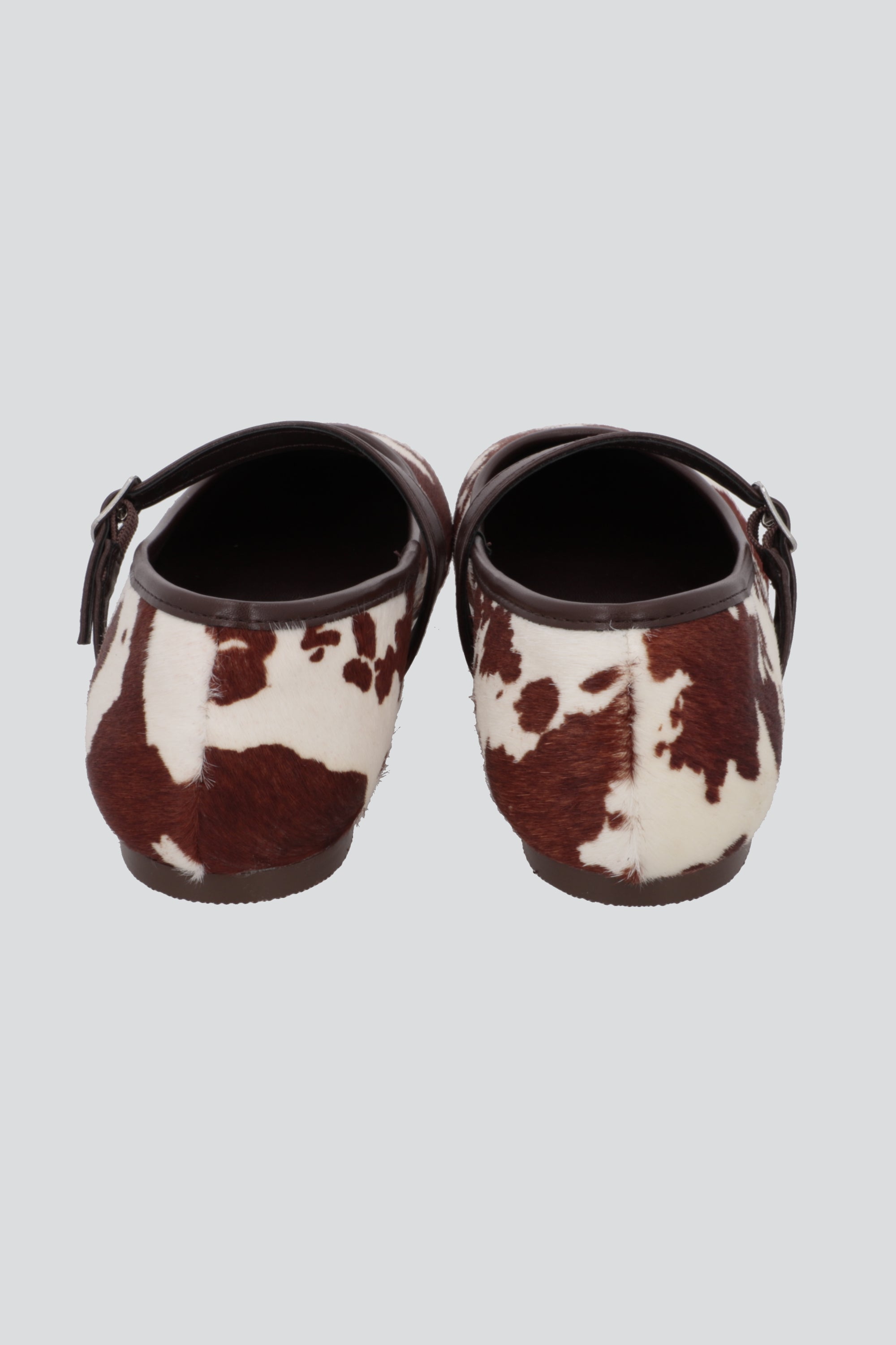 Flat animal print piel CAFE