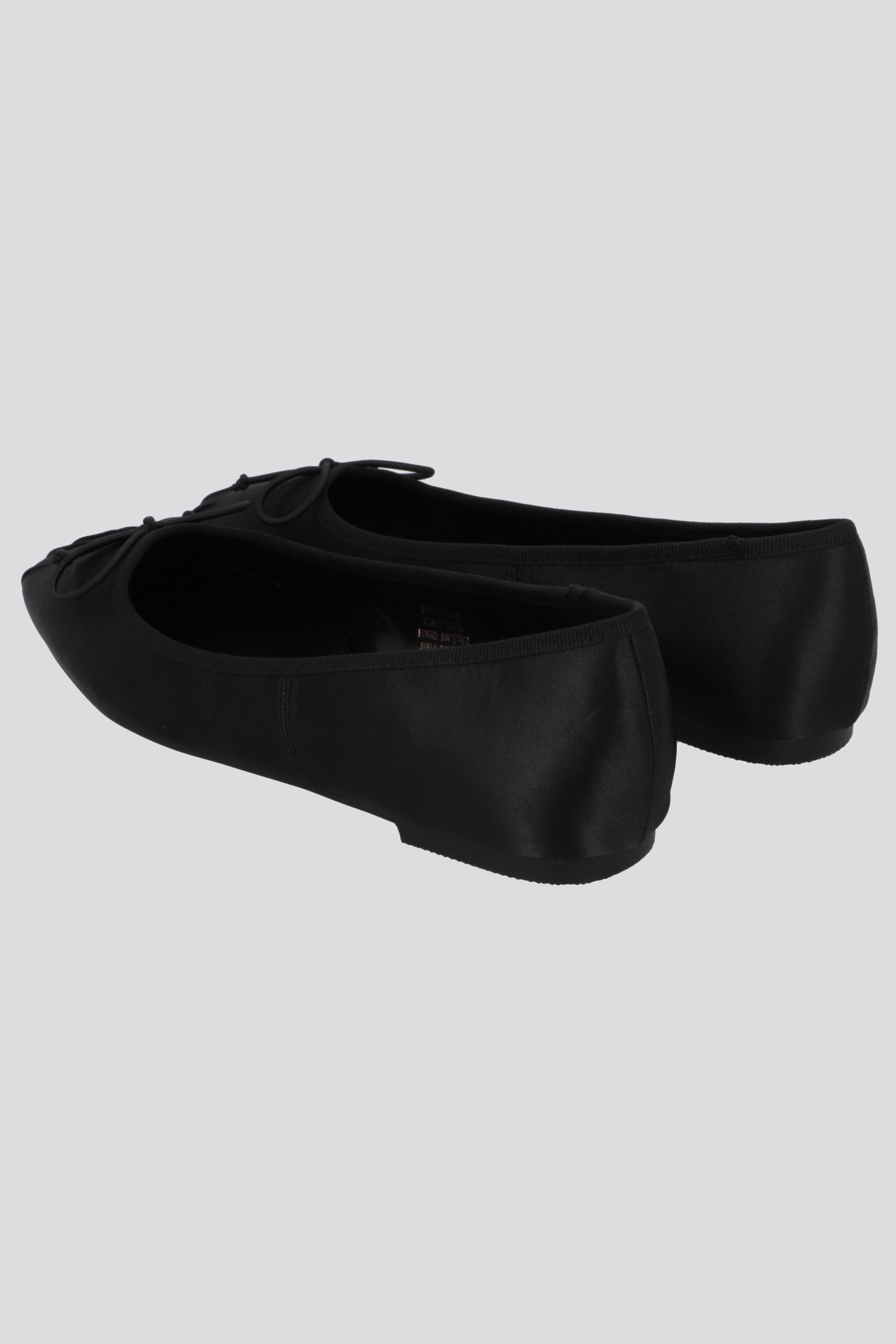 Flat punta ballet NEGRO