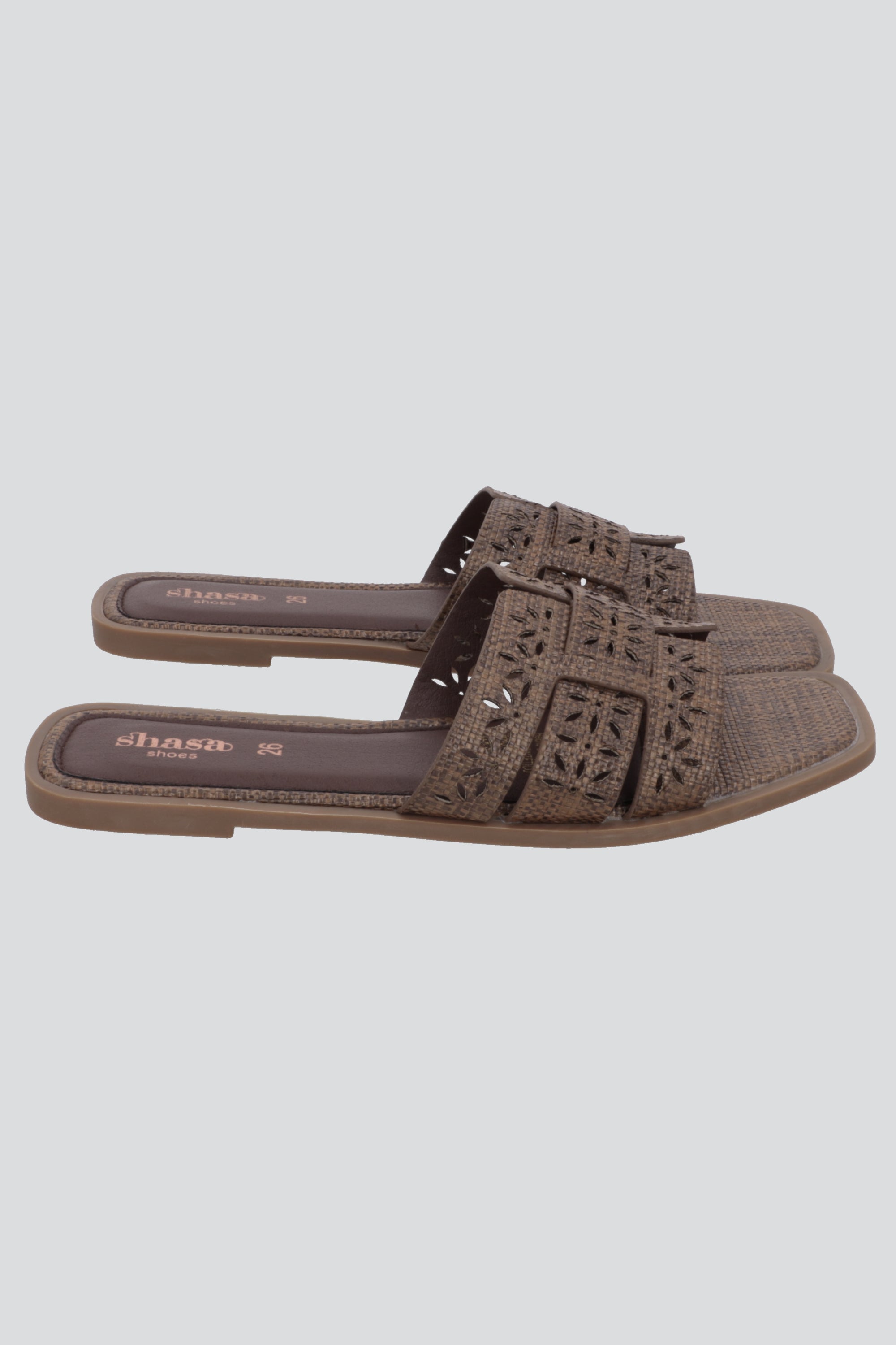 Sandalia greca perforaciones CAFE