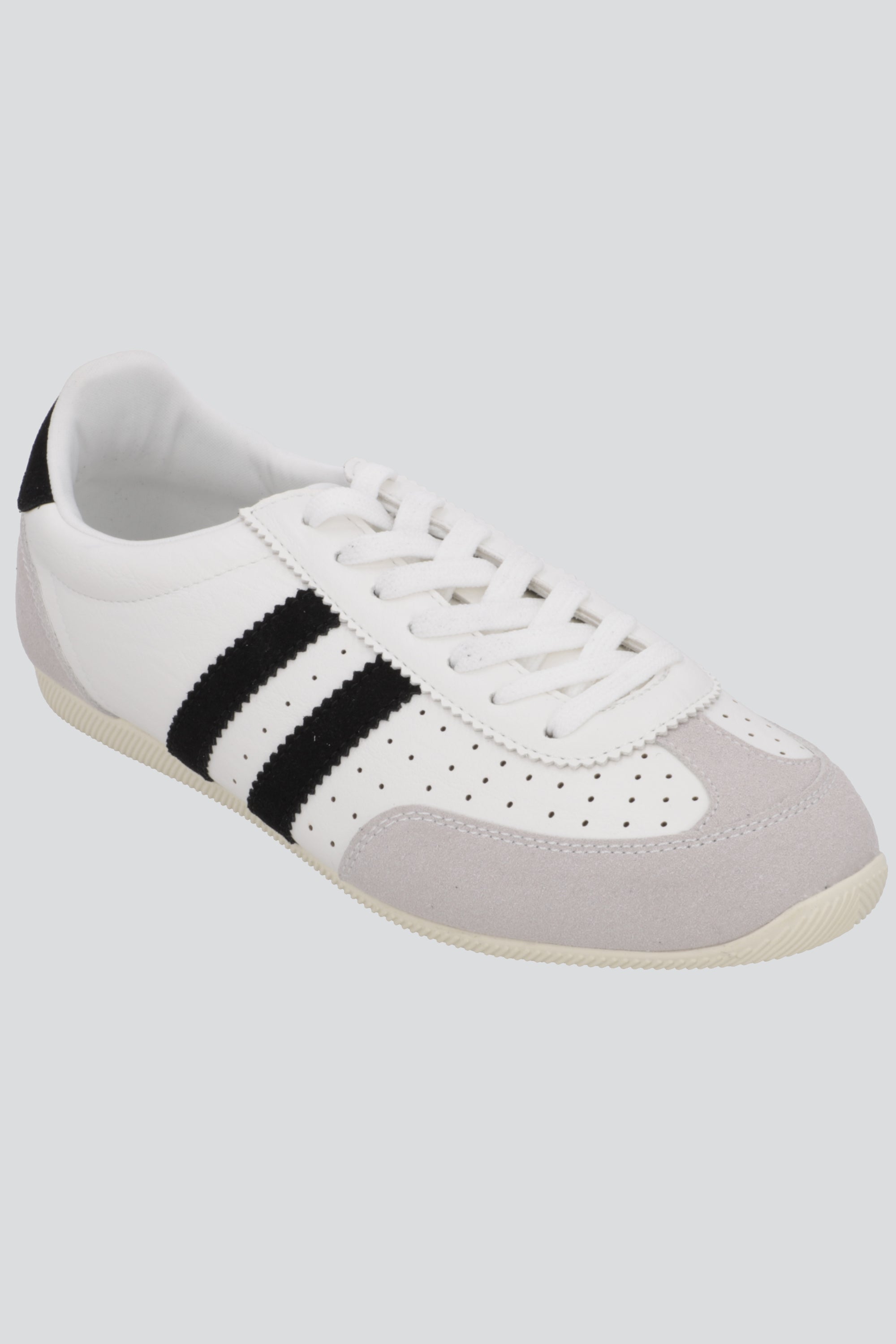 Tenis estilo retro franja BLANCO