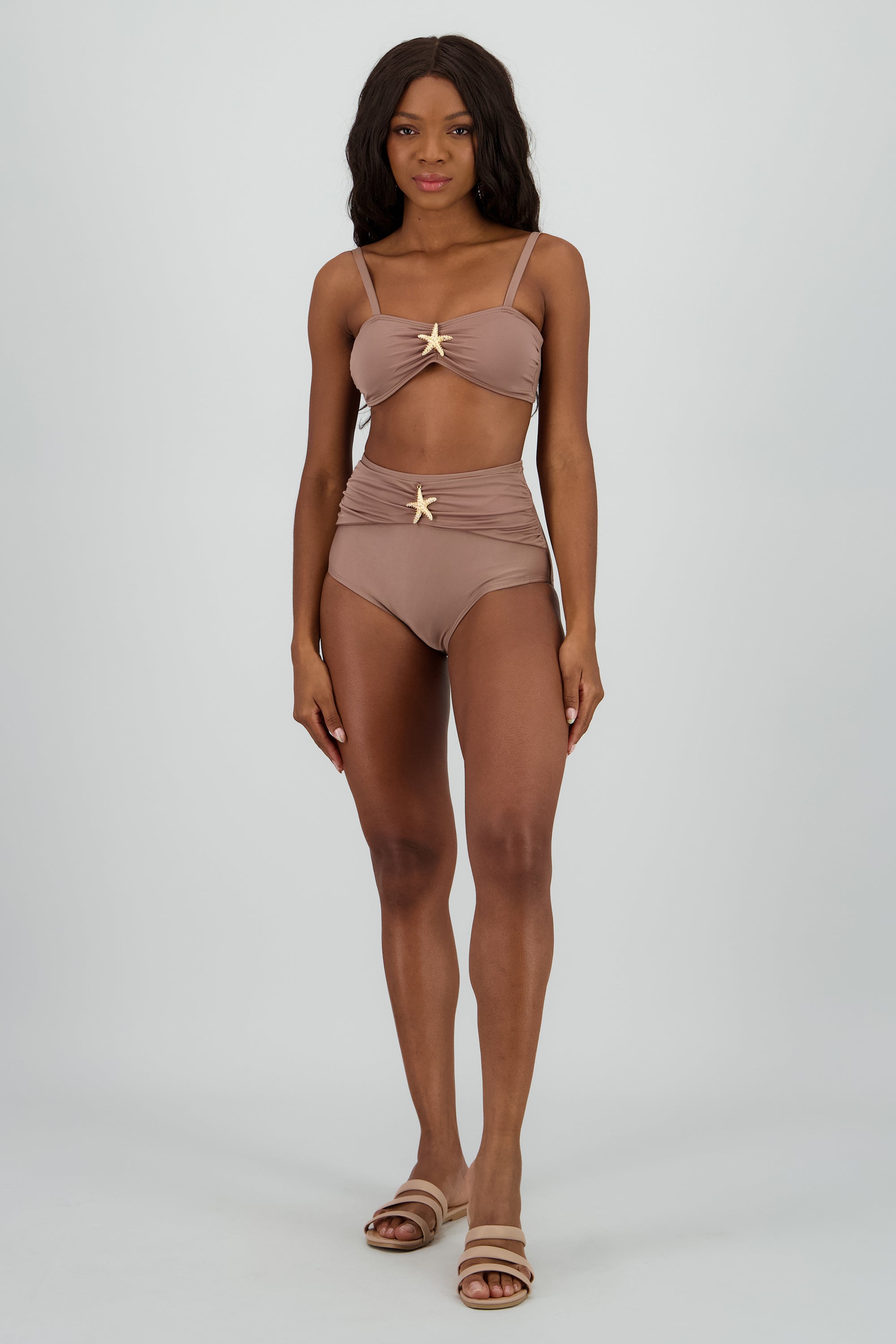 Bikini calzon alto estrellas CAFE