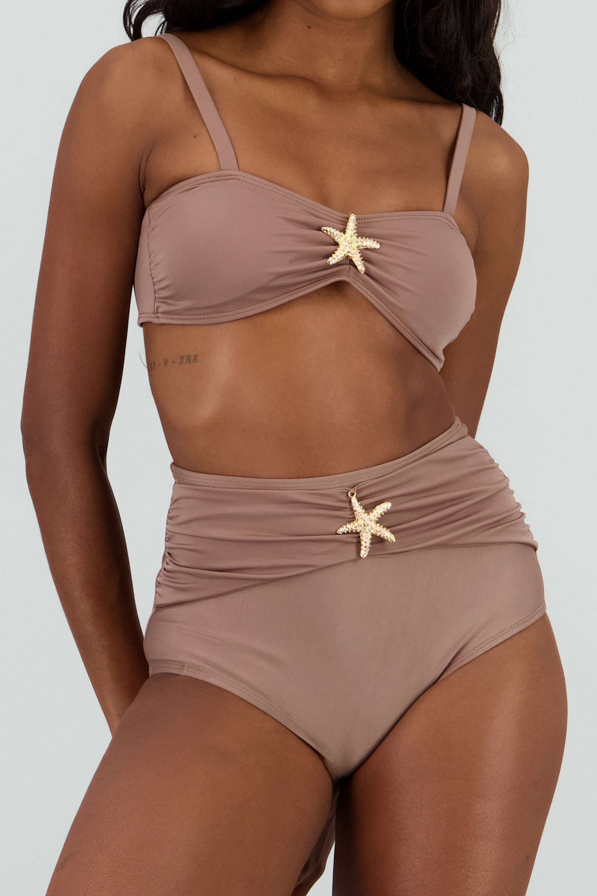Bikini calzon alto estrellas CAFE