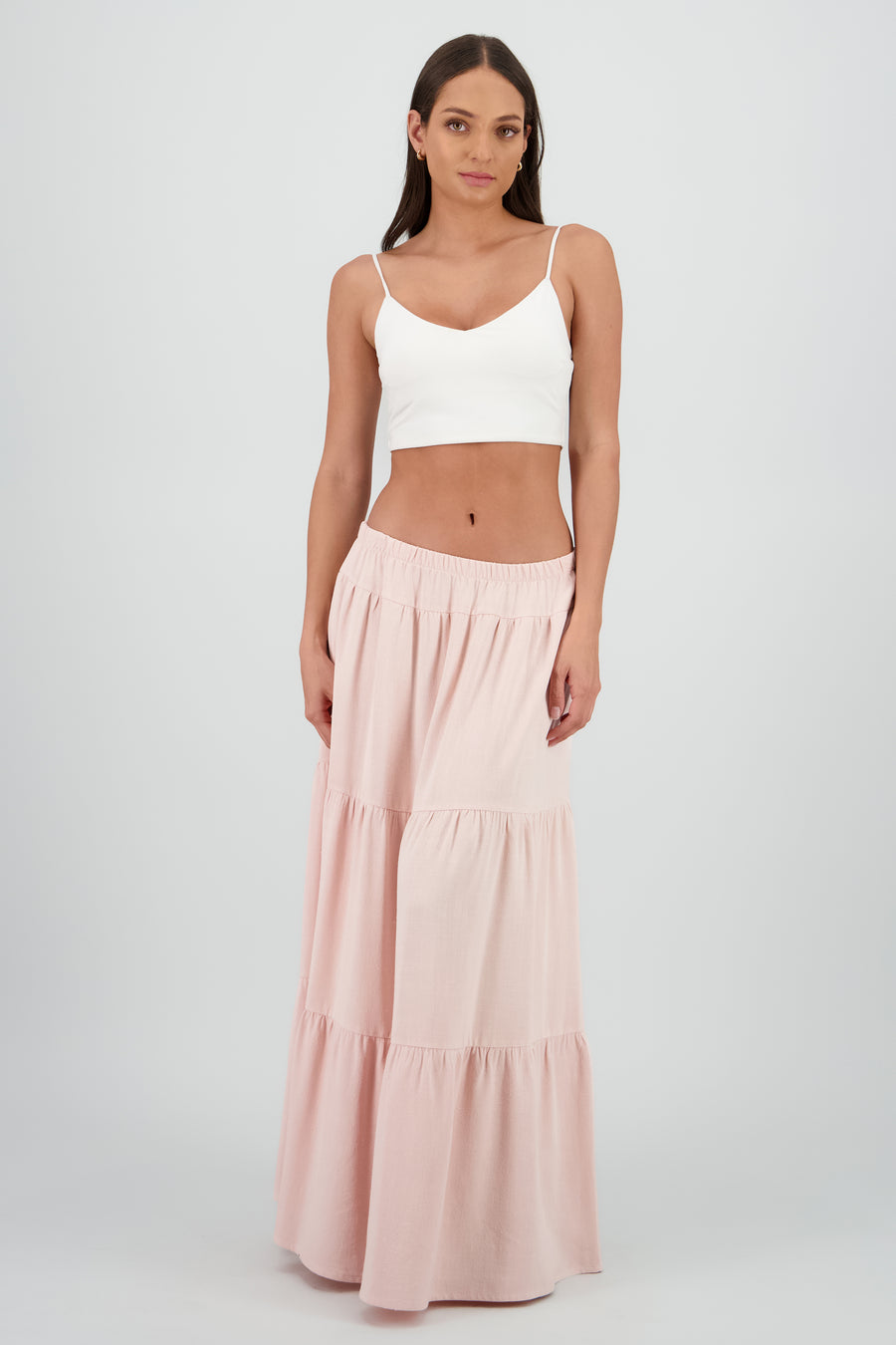 Falda maxi olanes