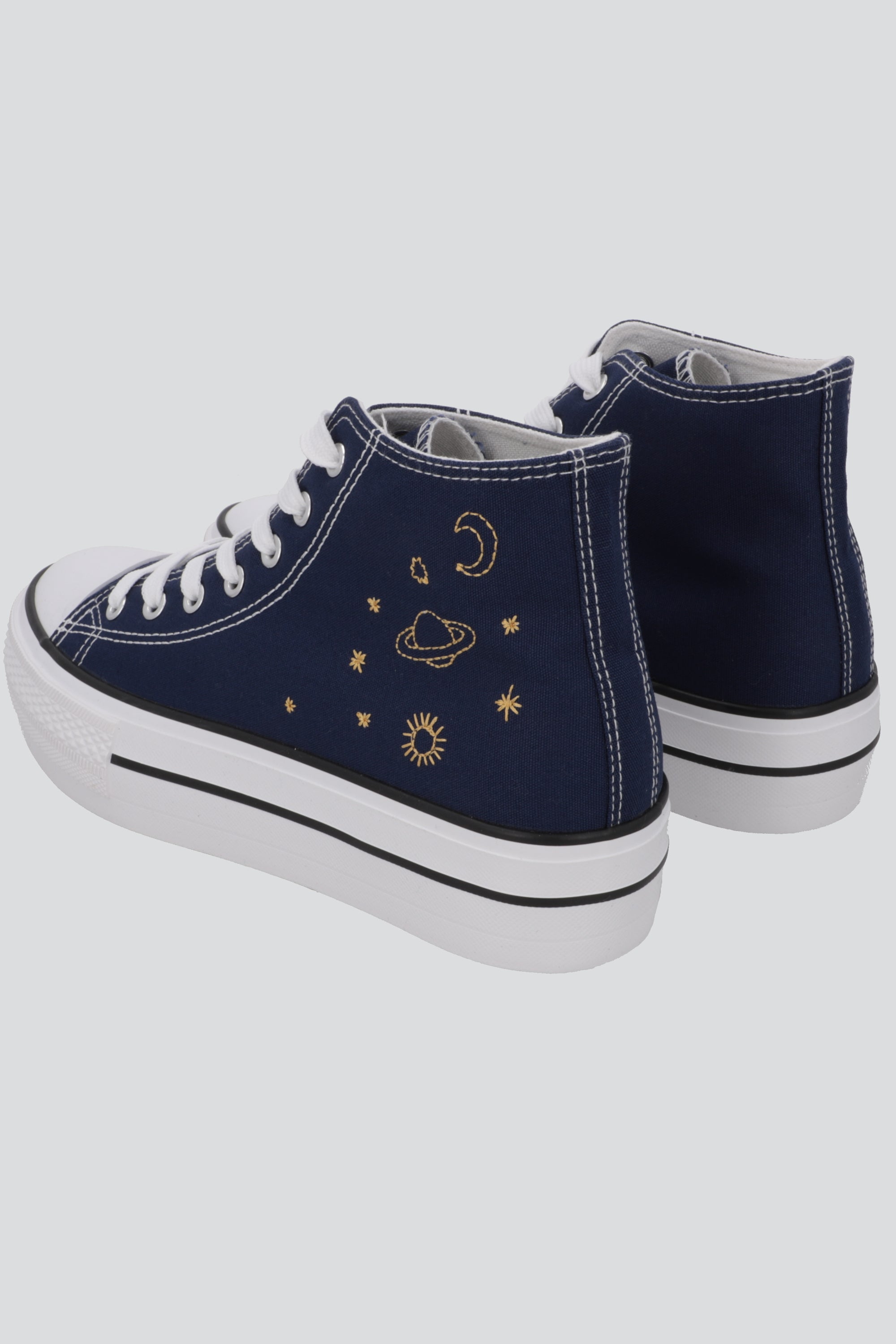 Tenis canvas espacial AZUL