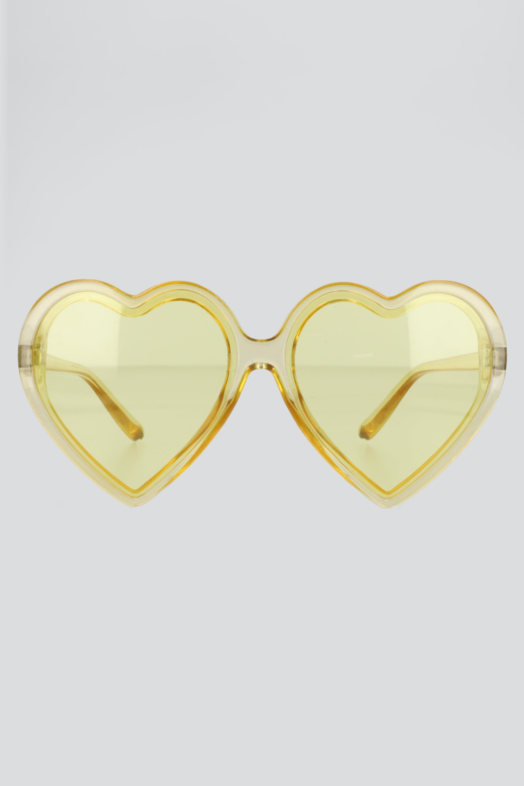 Lente corazon marco delgado AMARILLO