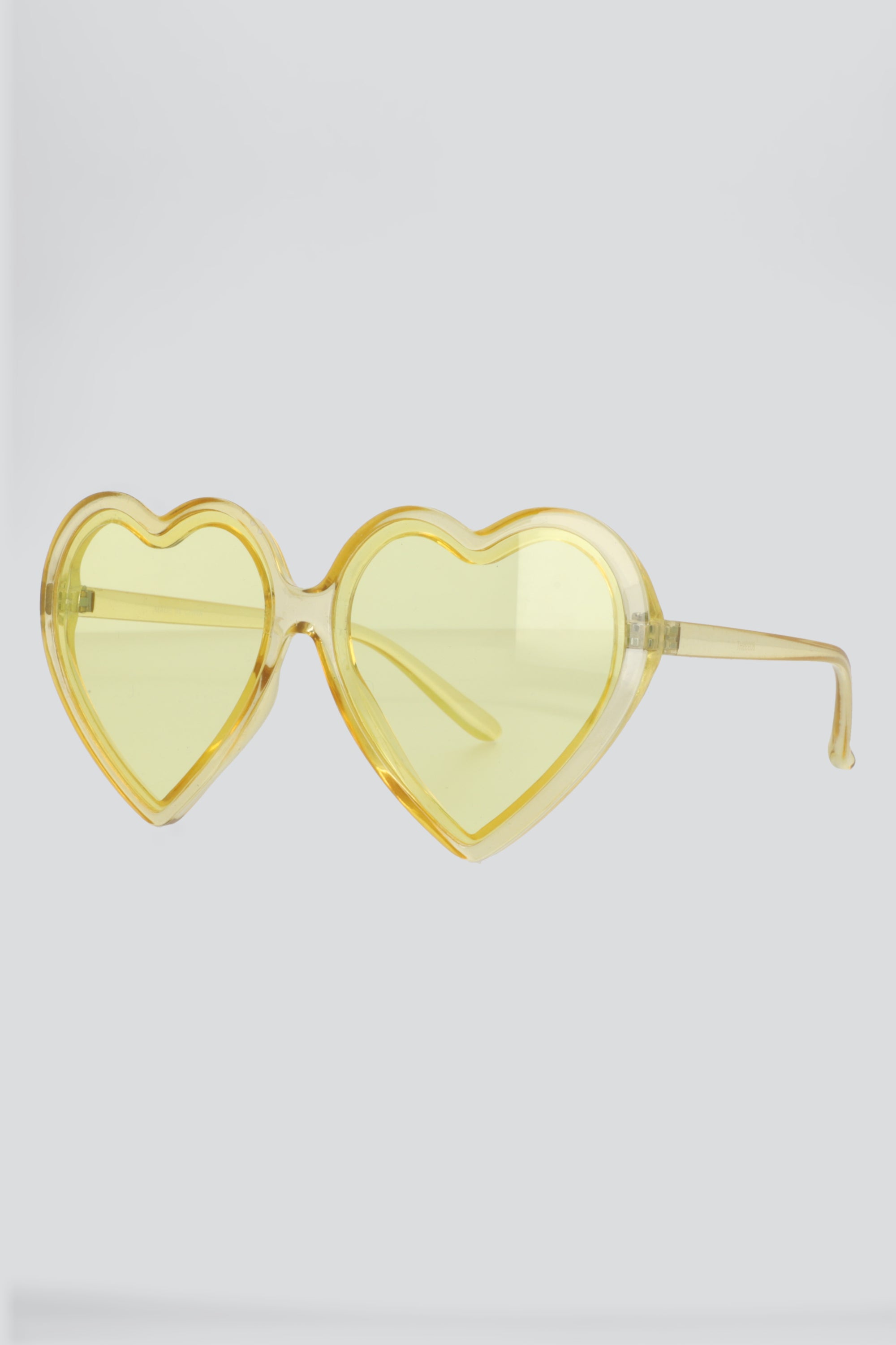 Lente corazon marco delgado AMARILLO