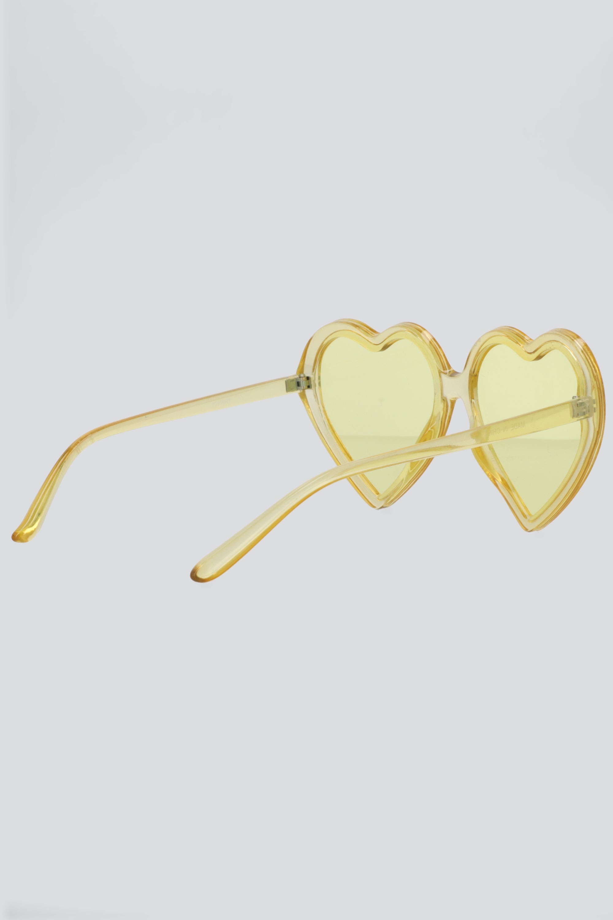 Lente corazon marco delgado AMARILLO