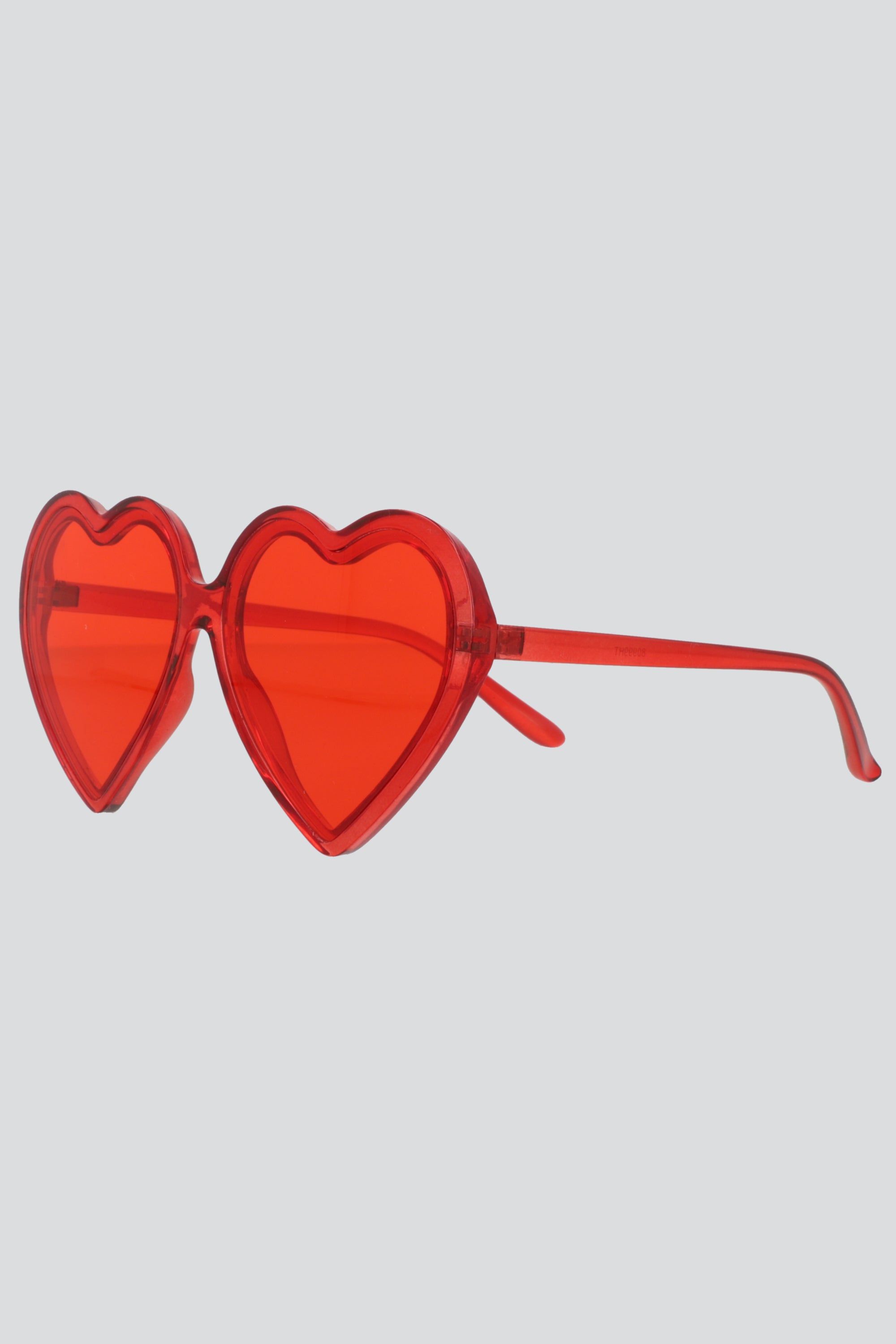 Lente corazon marco delgado ROJO