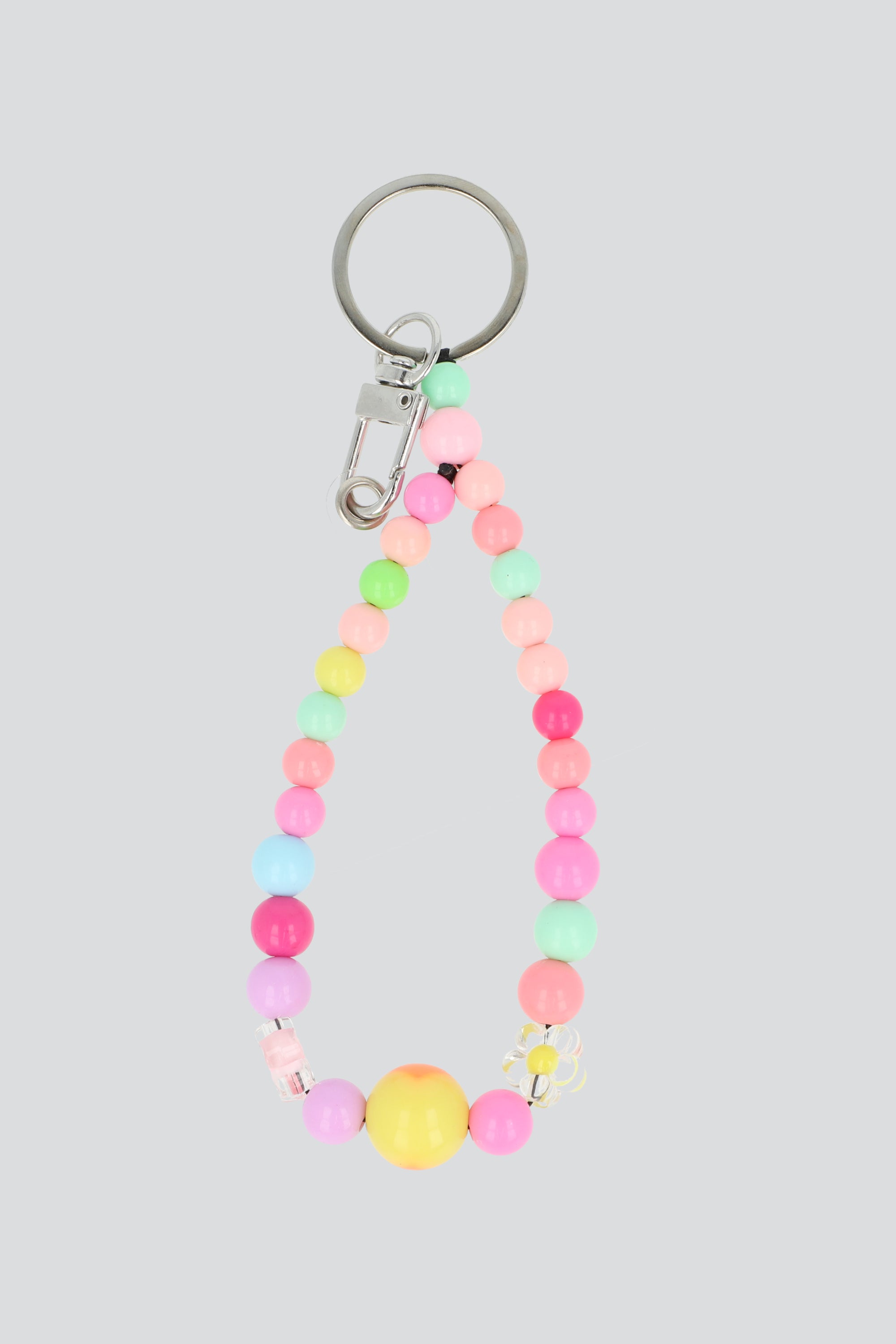 Llavero flores beads MULTICOLOR