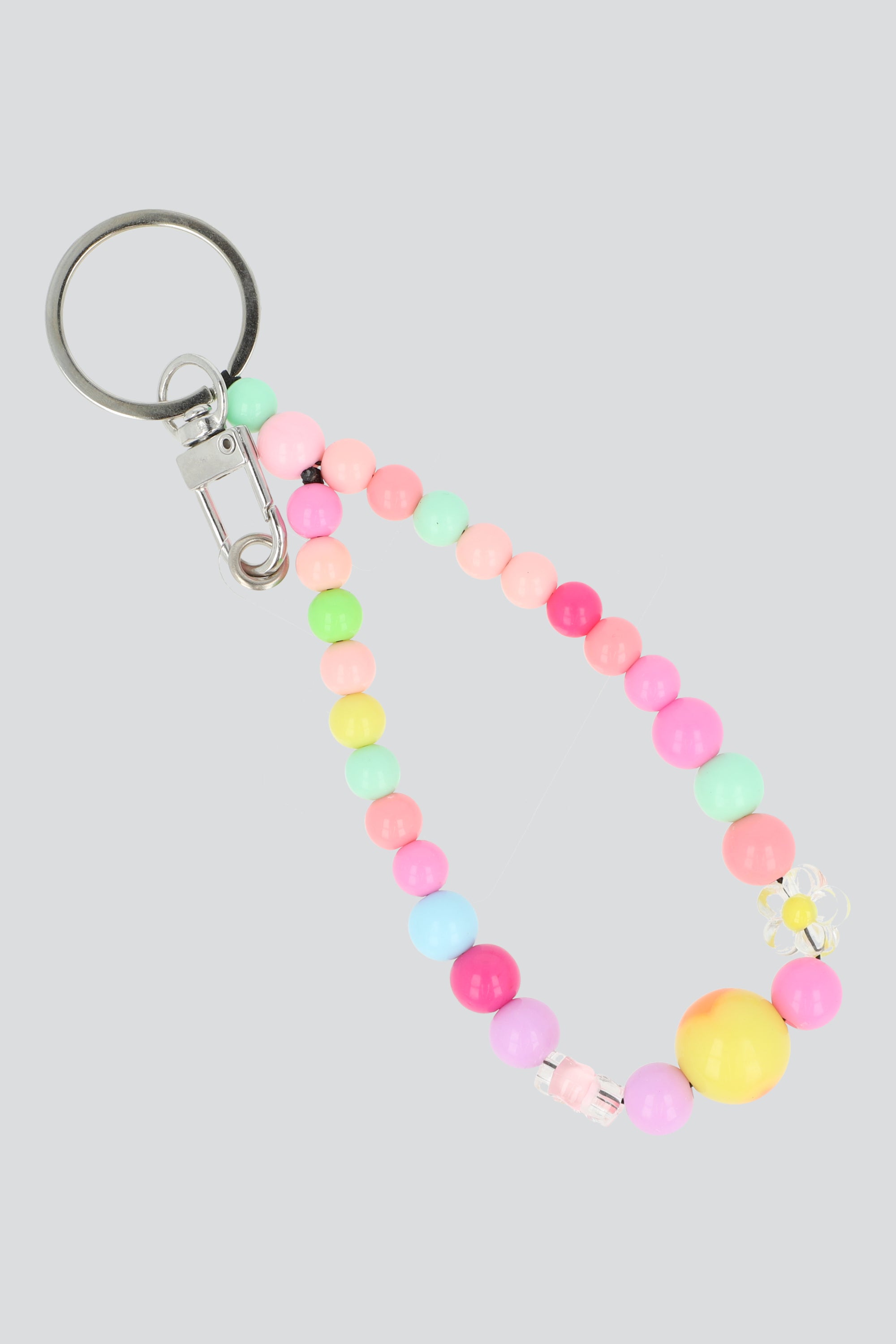 Llavero flores beads MULTICOLOR