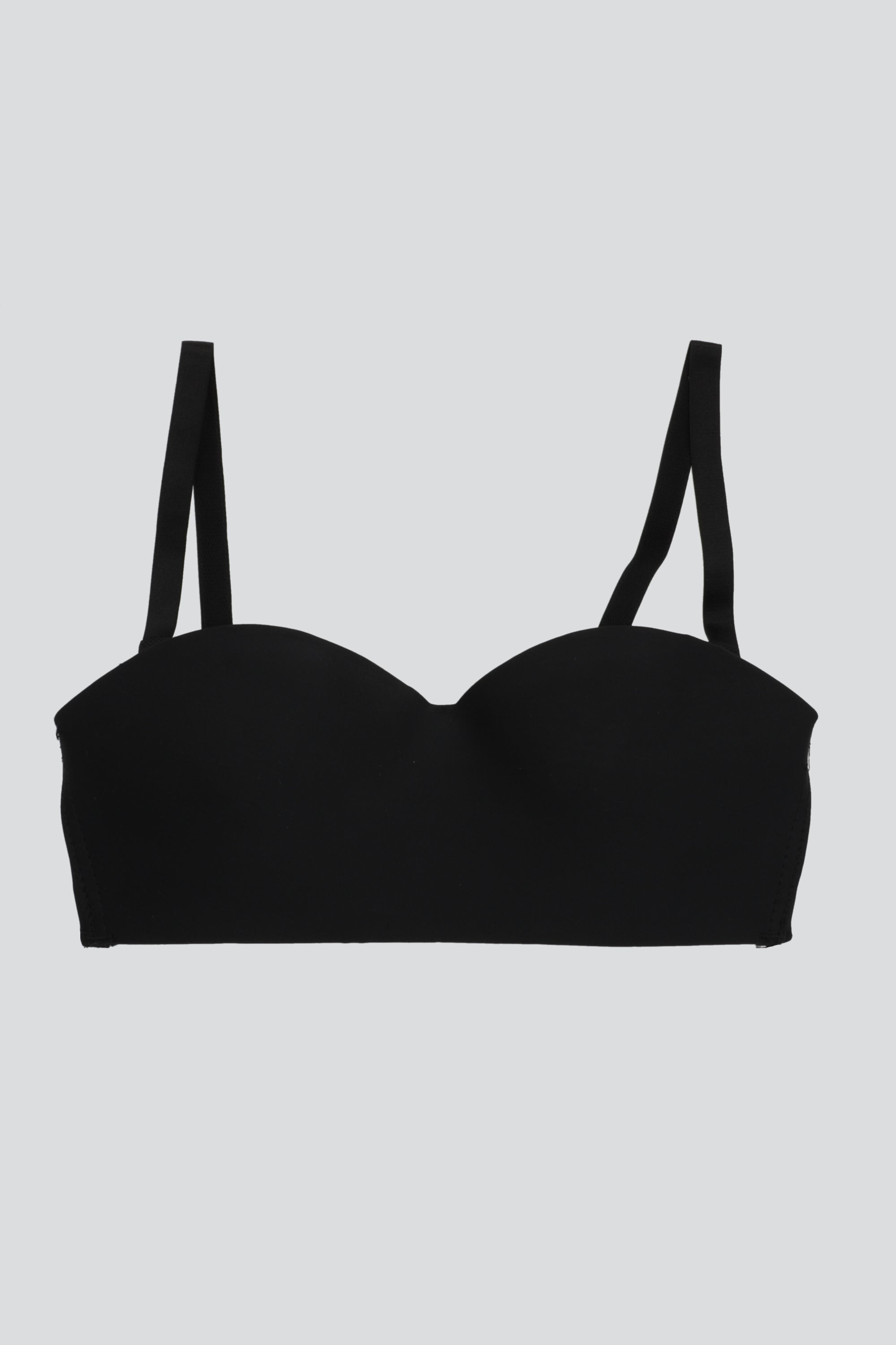 Bra liso varilla suave NEGRO