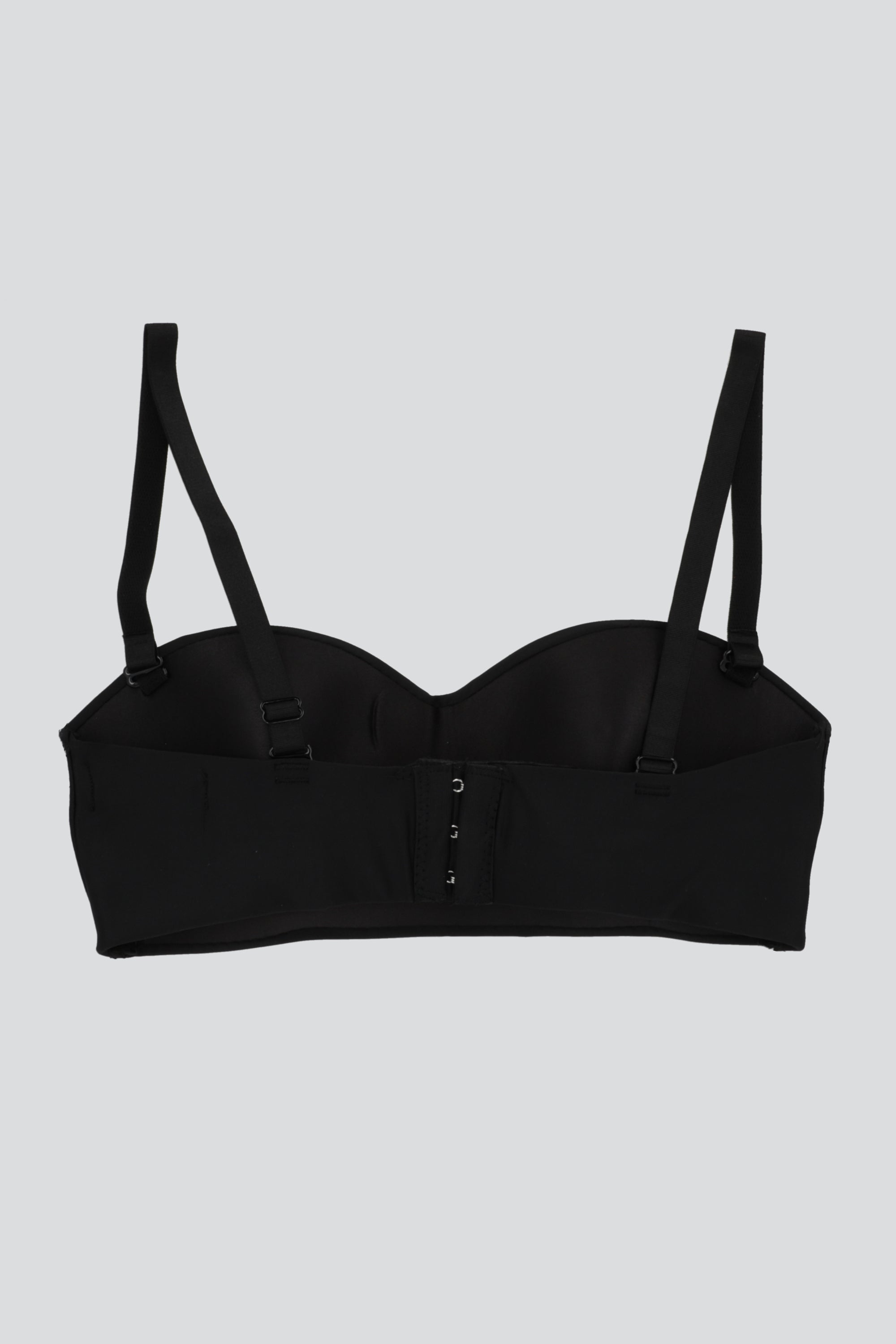 Bra liso varilla suave NEGRO