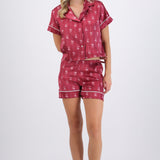 Pijama camisera estampado