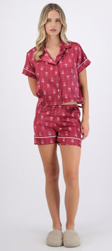 Pijama camisera estampado