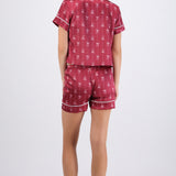 Pijama camisera estampado
