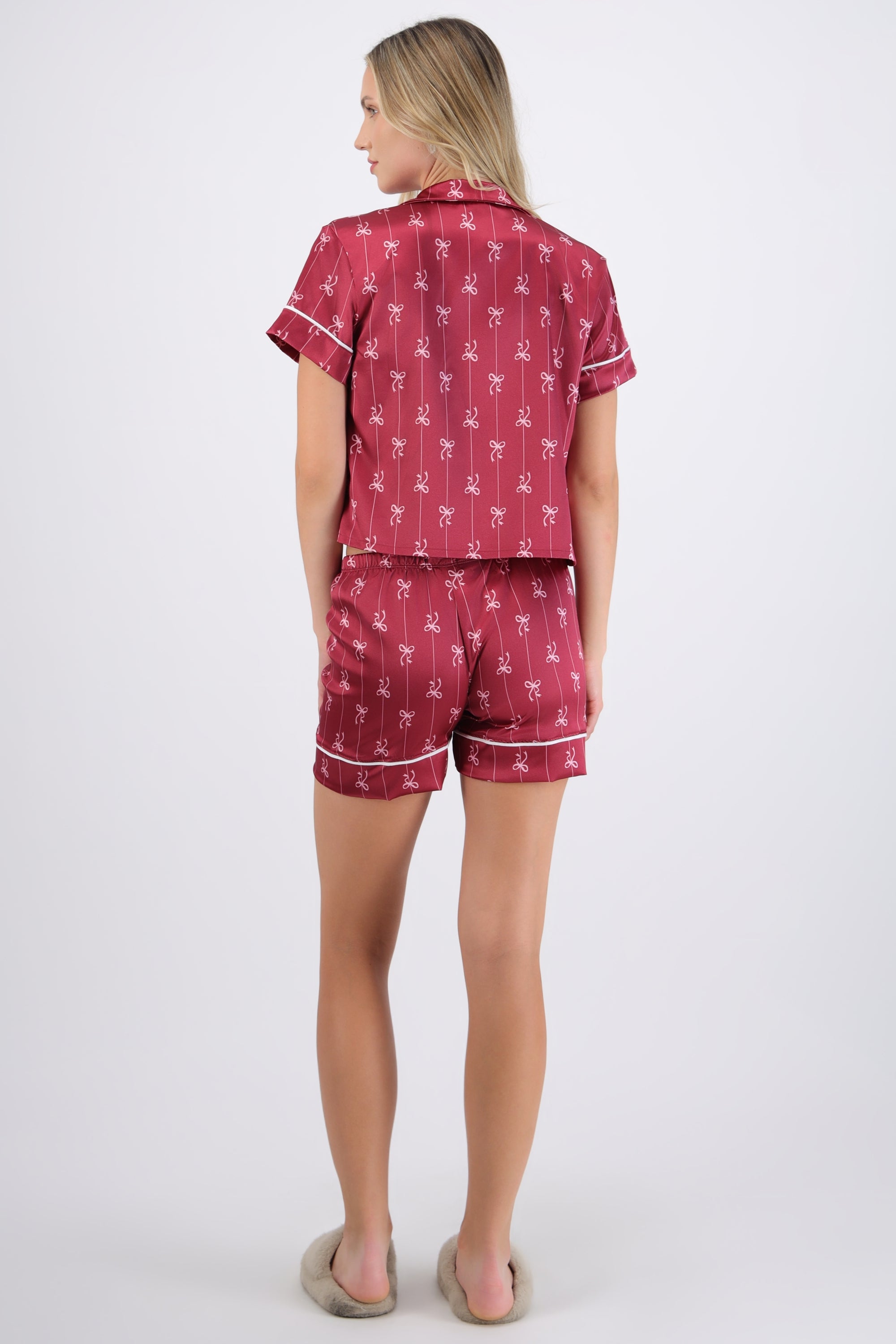 Pijama camisera estampado