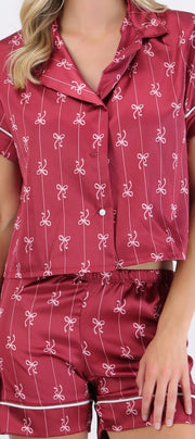 Pijama camisera estampado