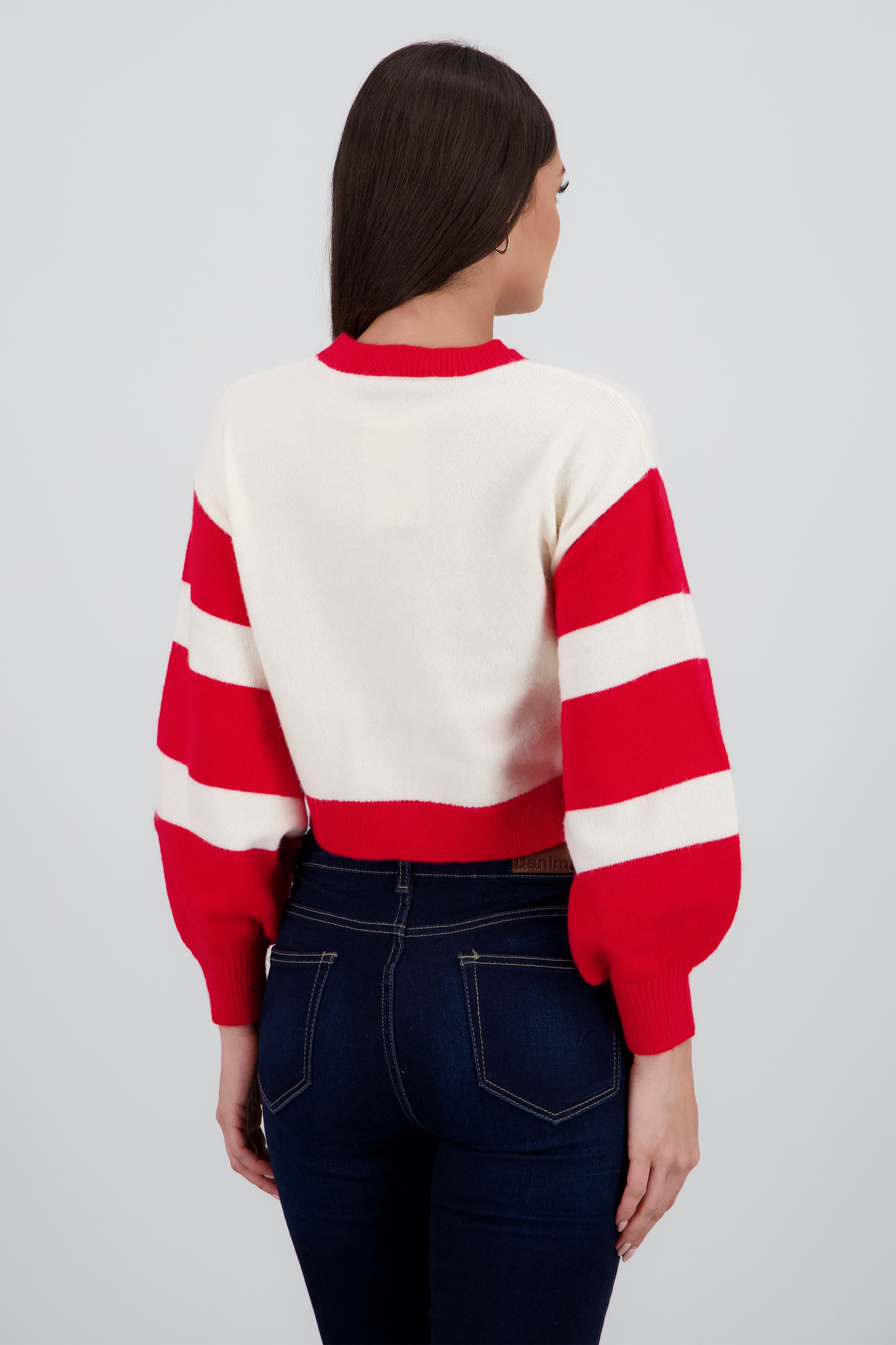 Sueter navideño Holly Jolly ROJO COMBO