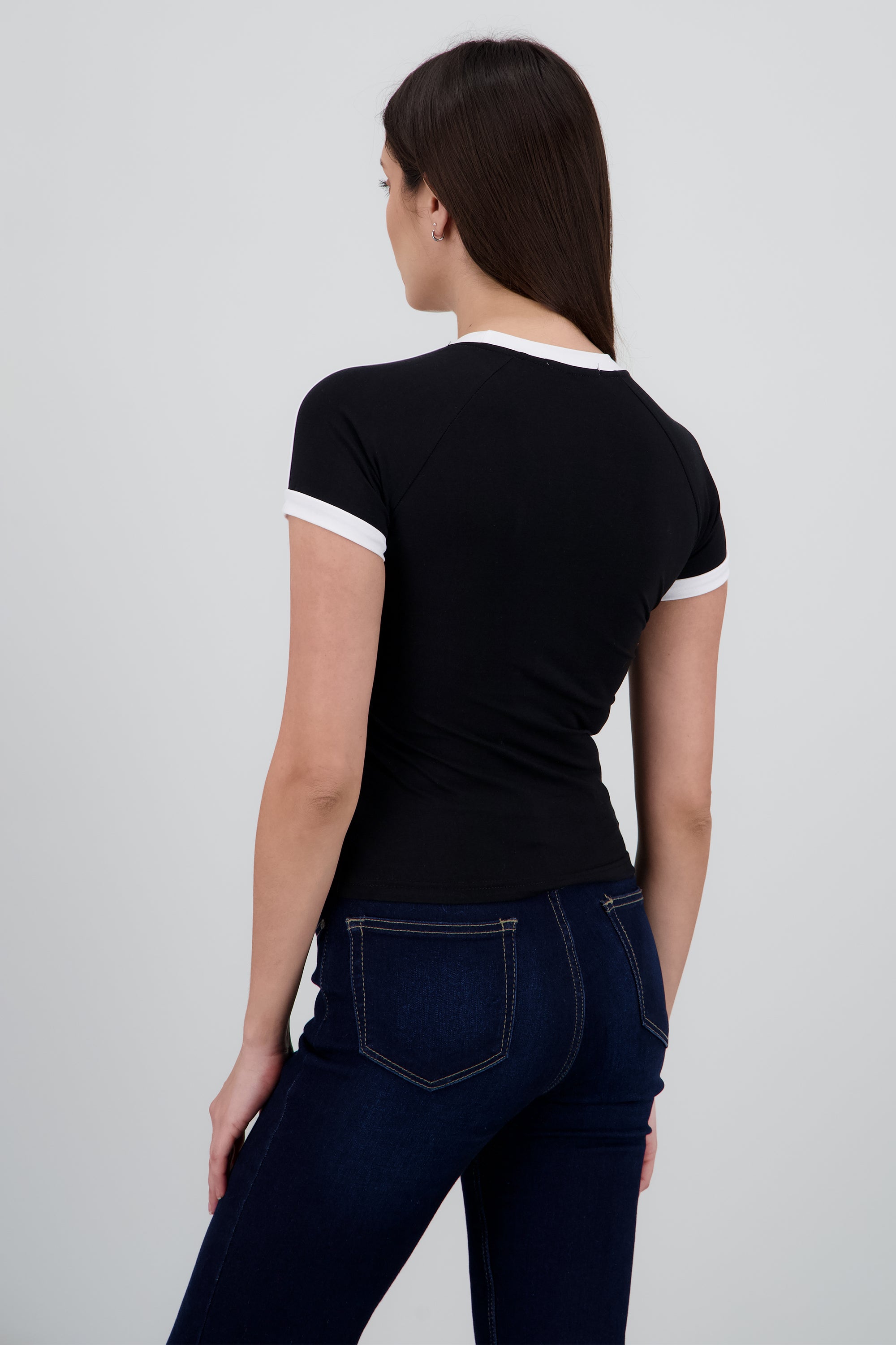 Playera deportiva 95 NEGRO COMBO