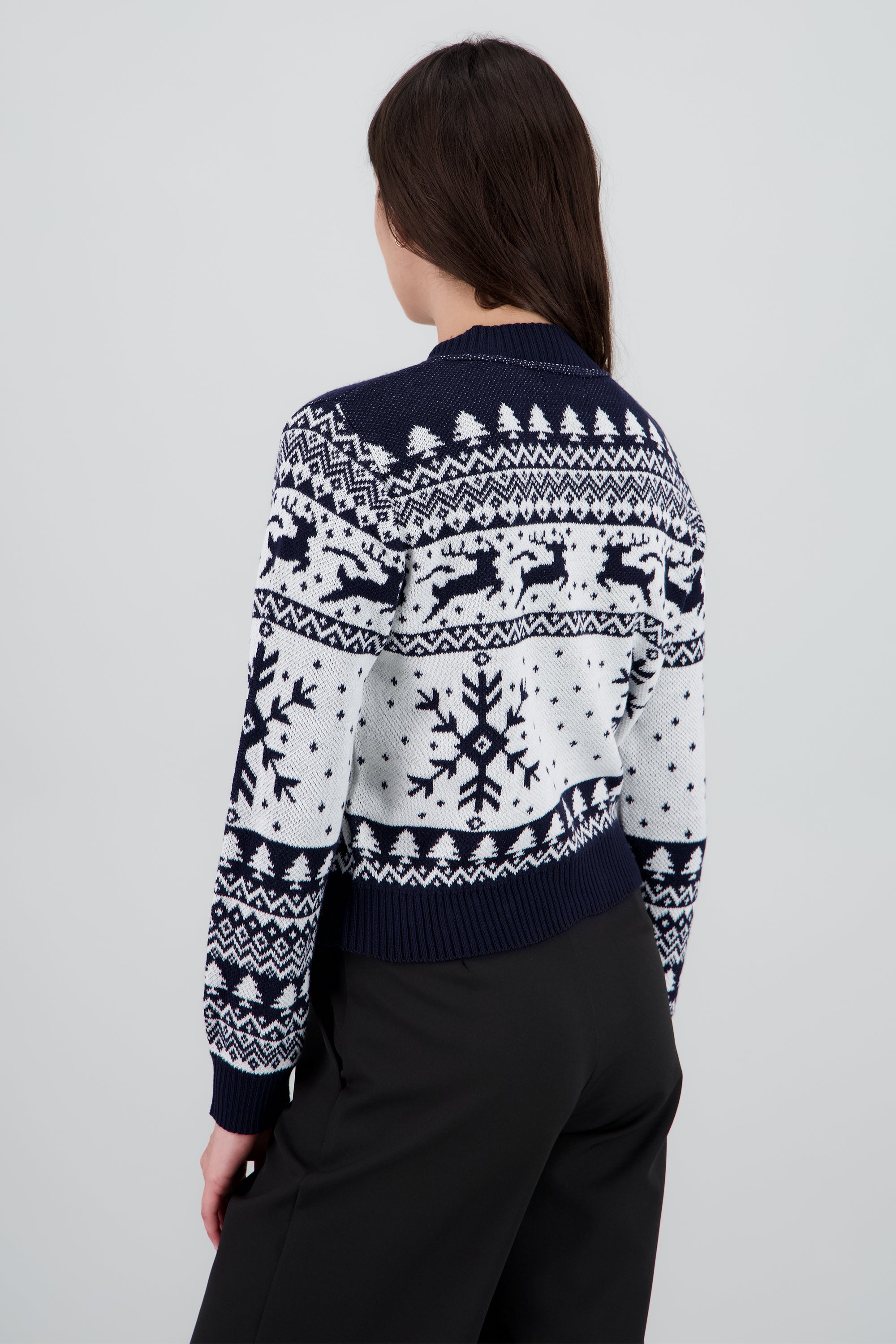 Cardigan navidad figuras MARINO COMBO