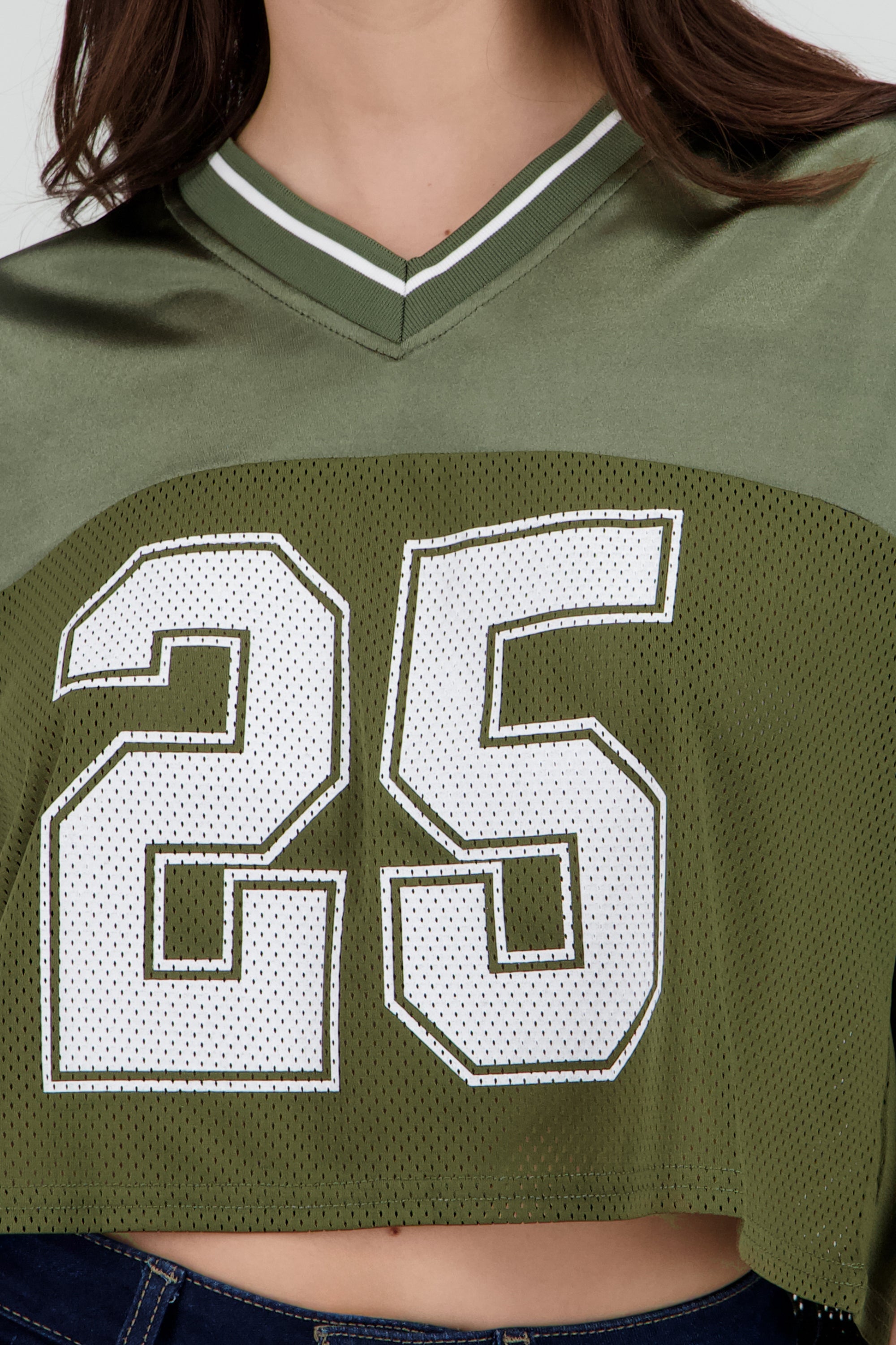 Playera deportiva #25 OLIVO