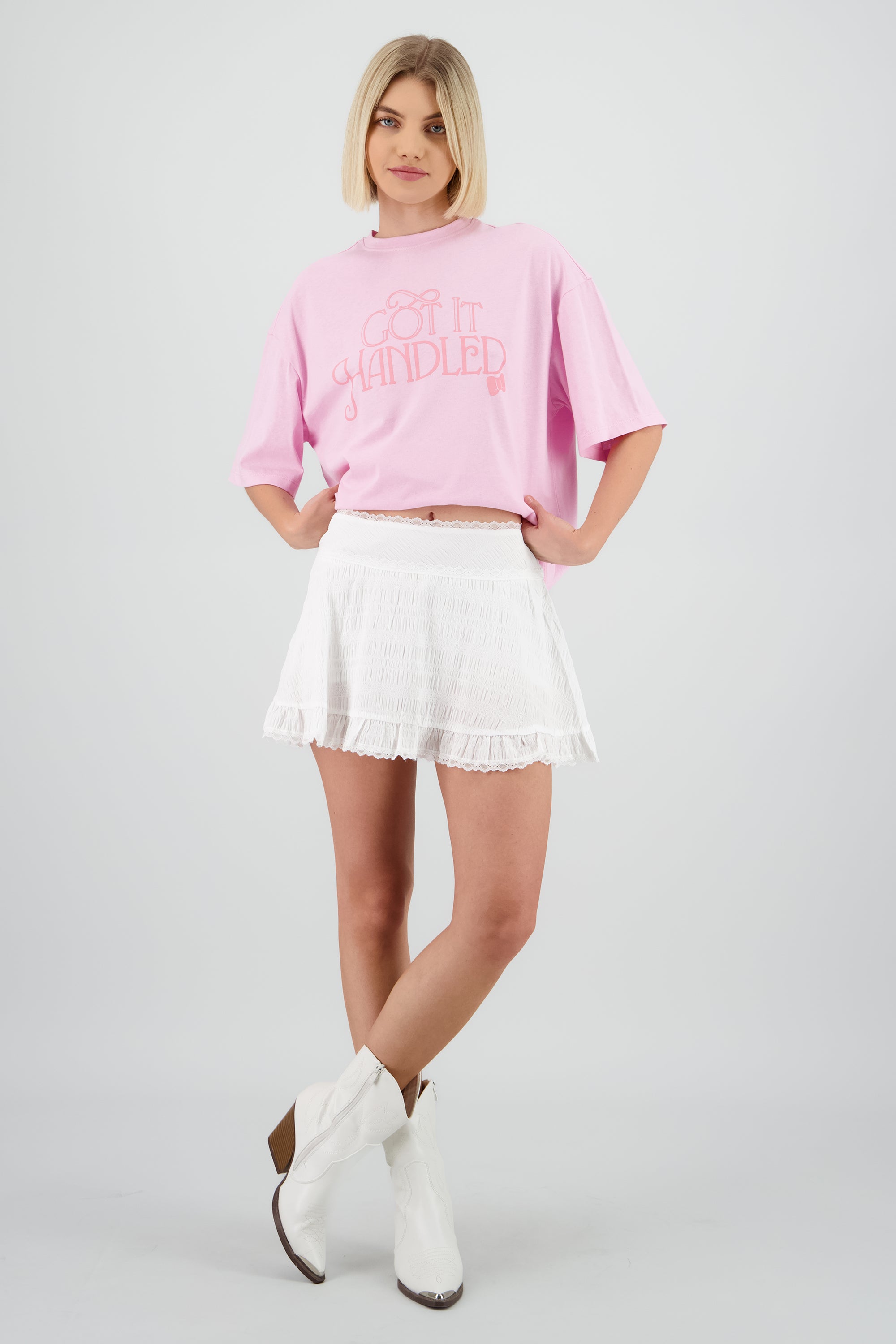 Playera toy story Betty frente espalda ROSA PASTEL