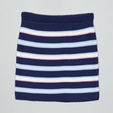Falda mini rayas