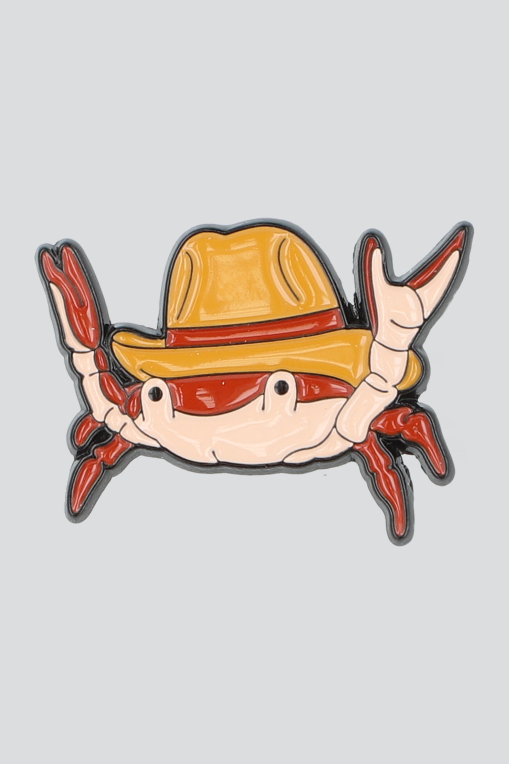 Pin cangrejo con sombrero CAFE