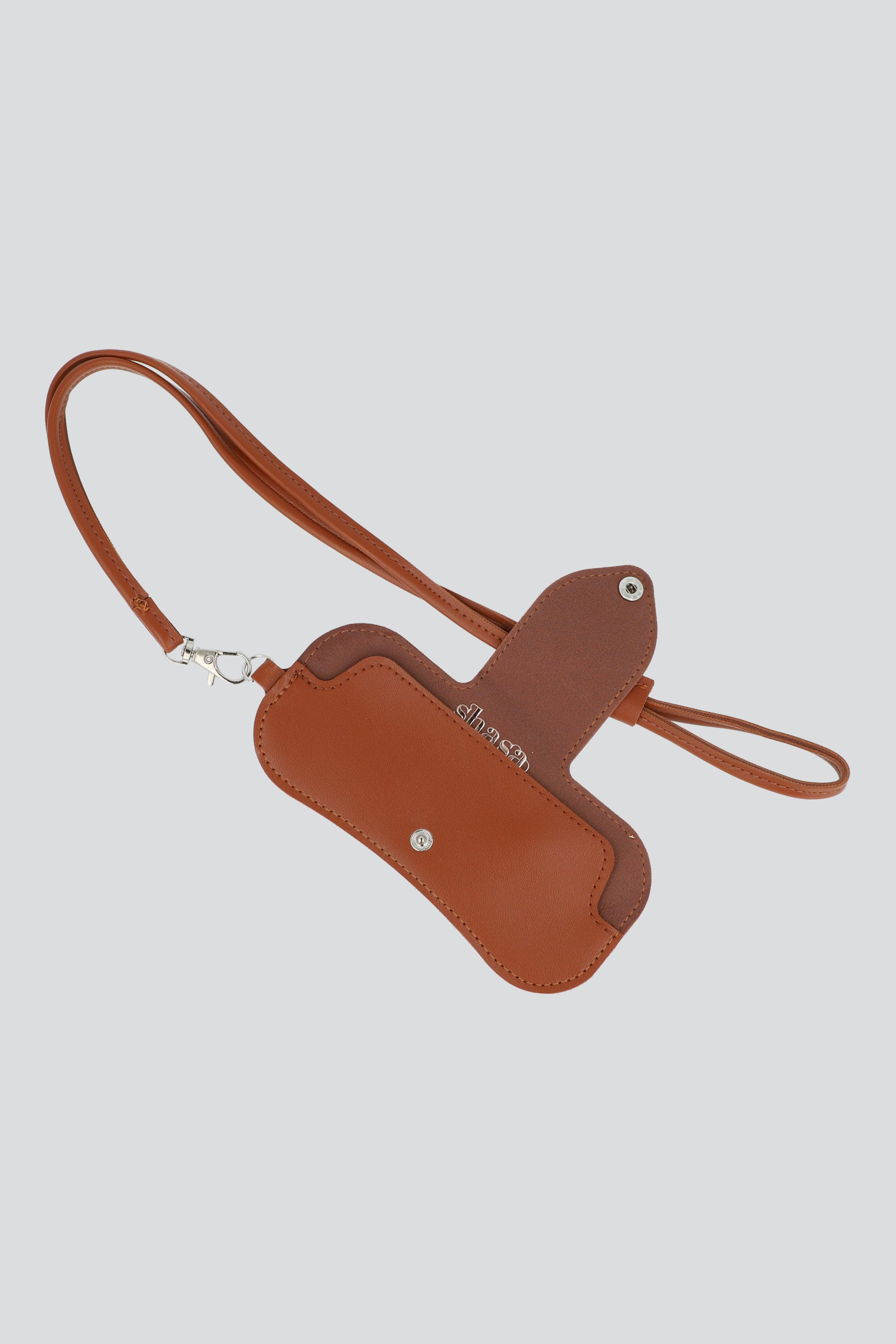 Funda de lentes PU colgante CAFE