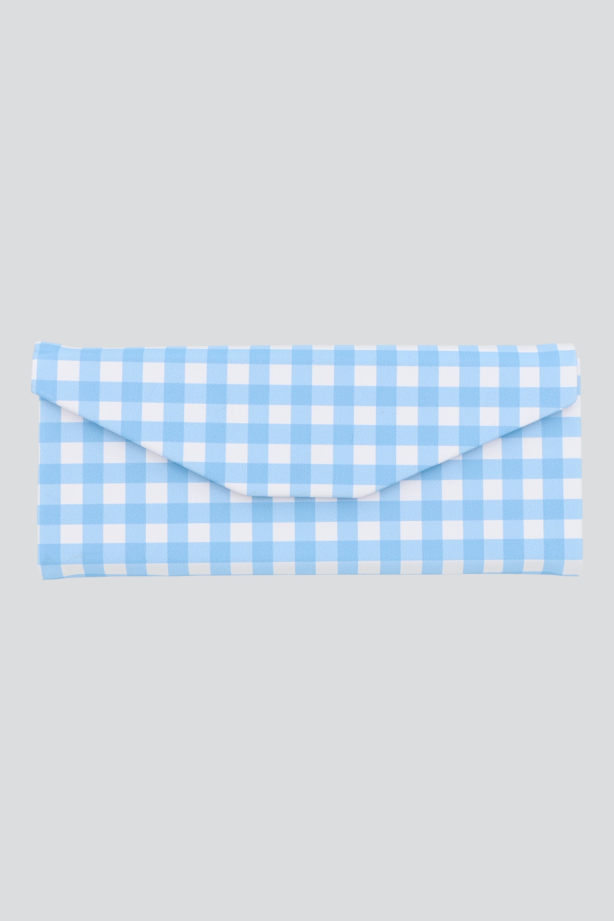 Funda para lentes gingham AZUL