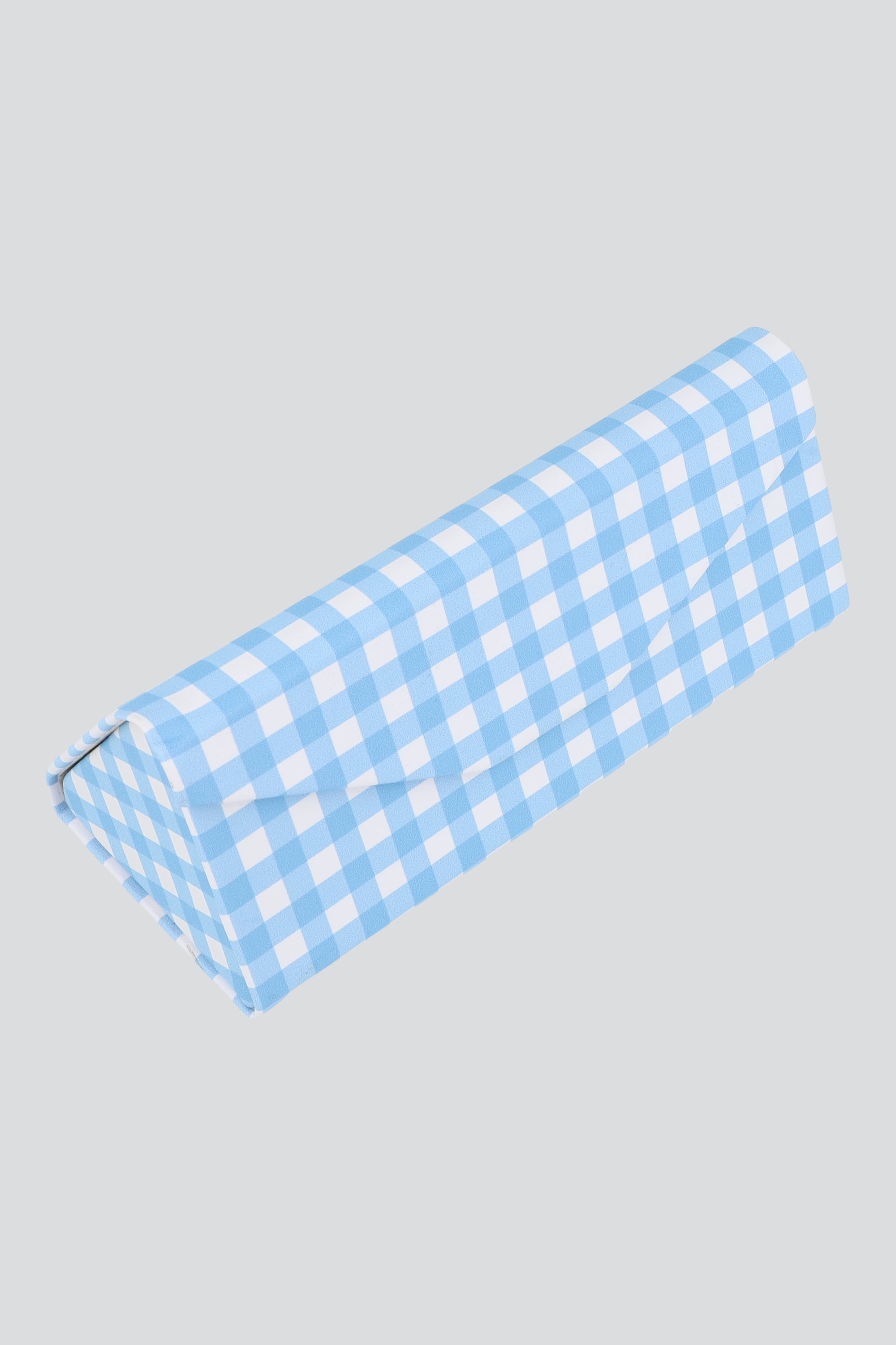 Funda para lentes gingham AZUL
