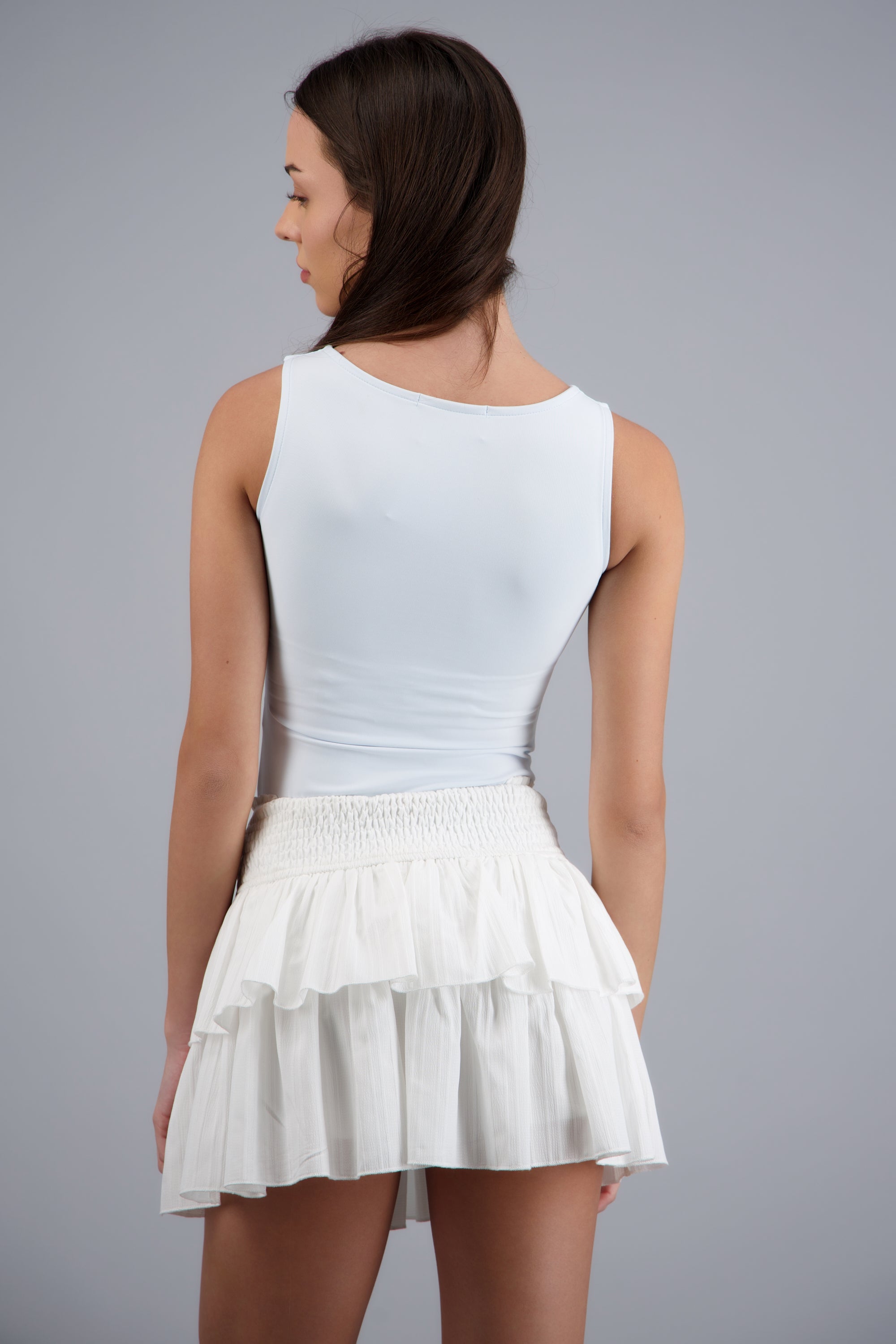 Body liso sin mangas AZUL PASTEL