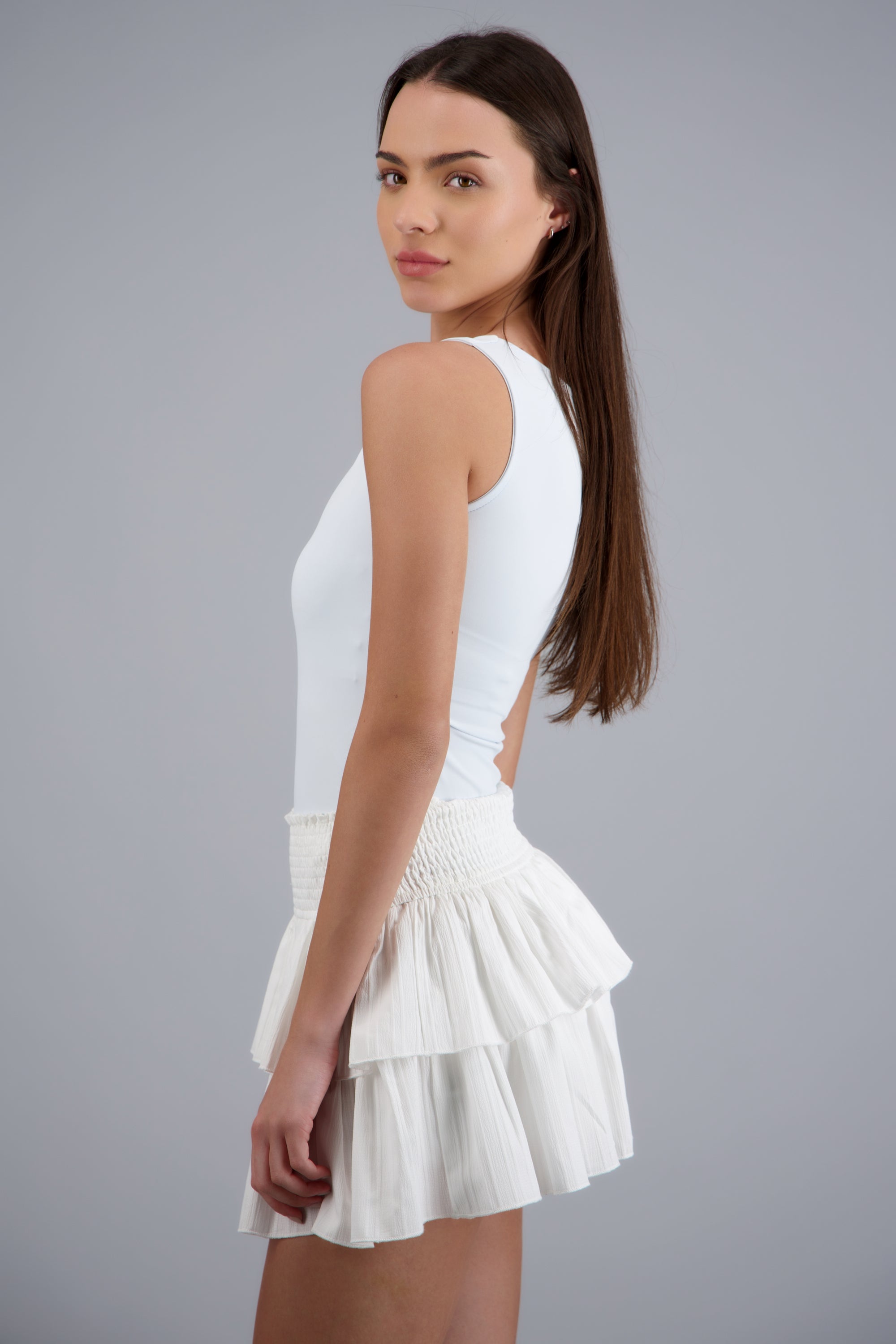 Body liso sin mangas AZUL PASTEL