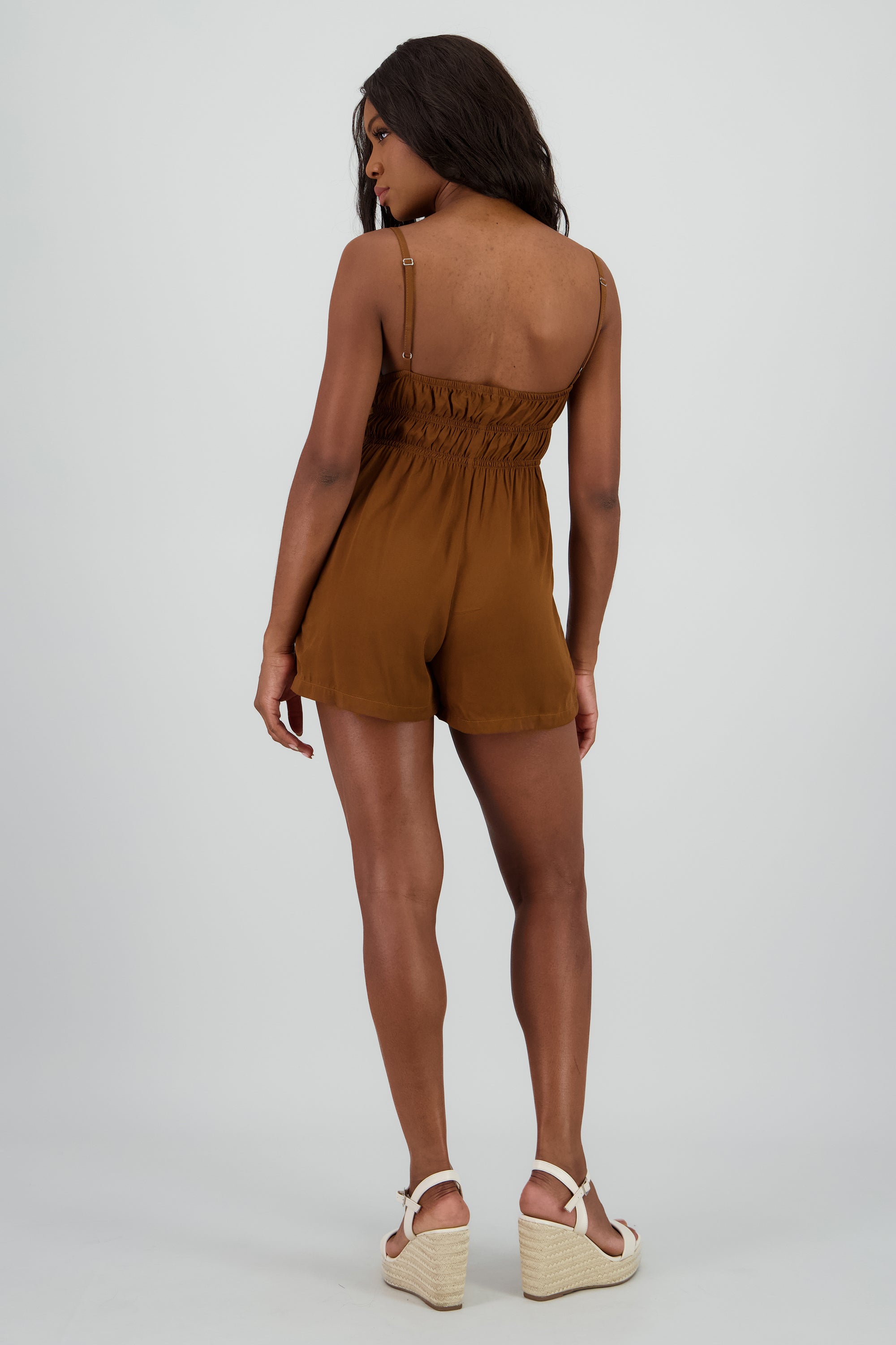 JUMPER TIRANTES SMOCK CAFE