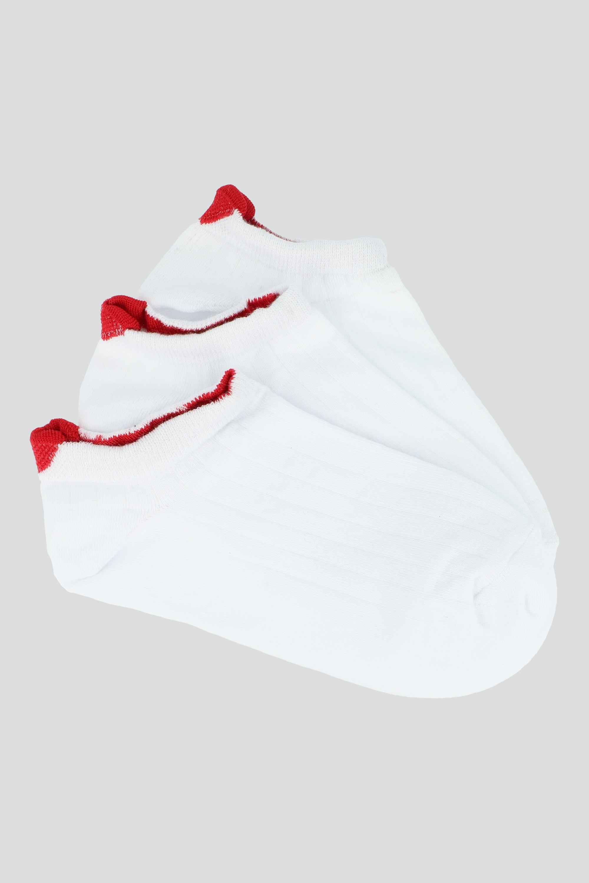 3 pack tin corazón resorte ROJO