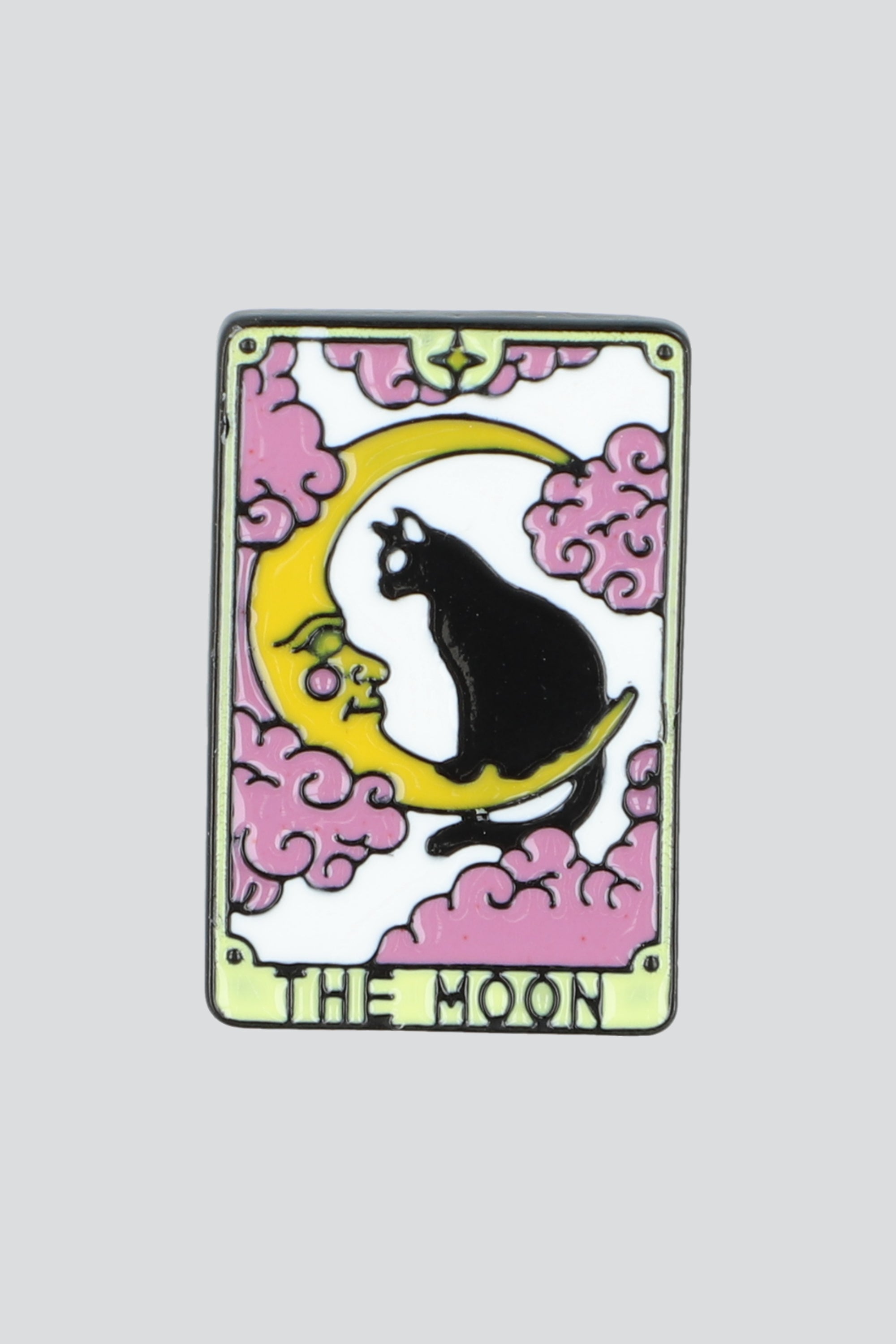 Pin carta gato luna MULTICOLOR