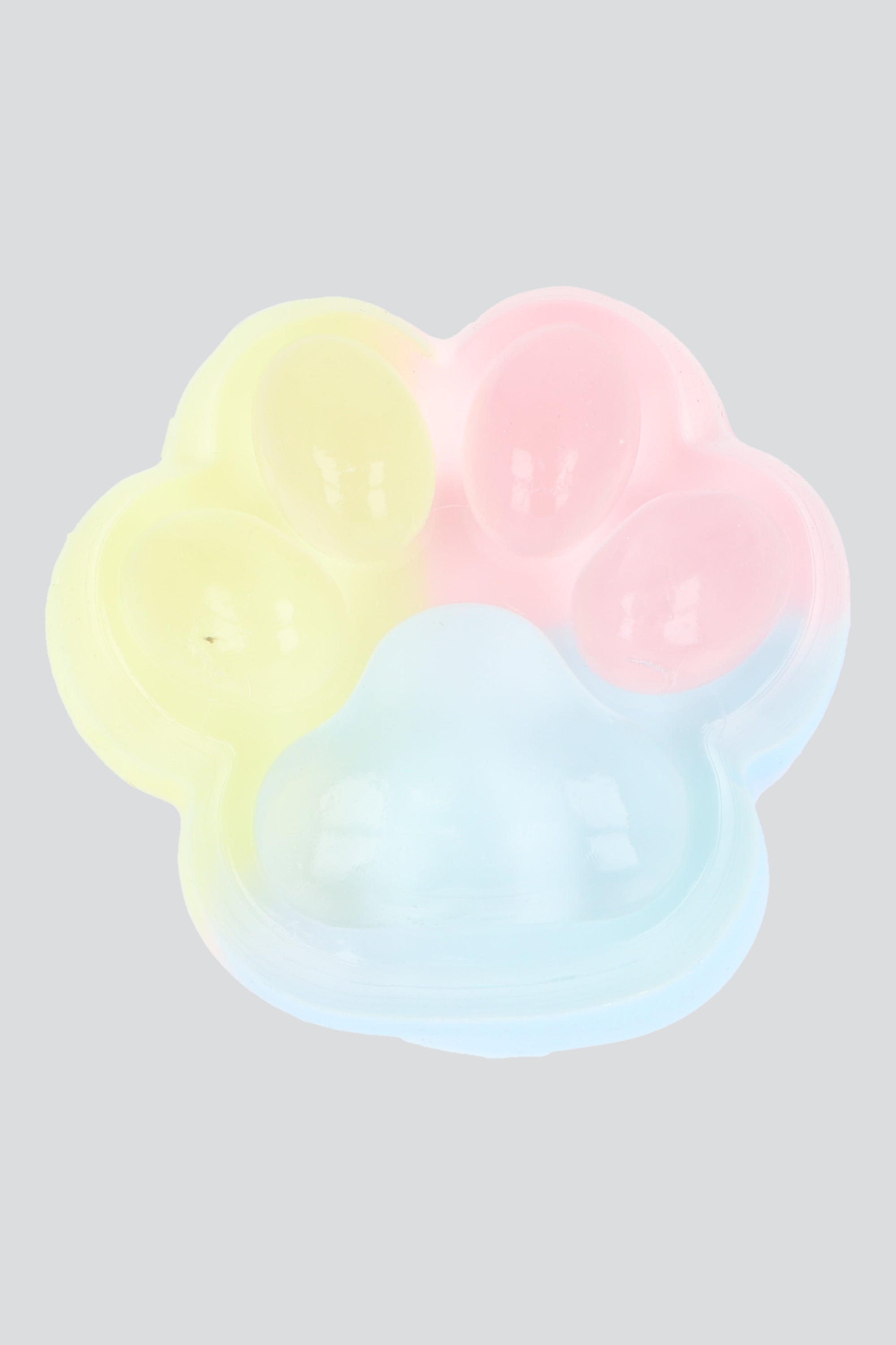 Squishy huellita arcoiris MULTICOLOR