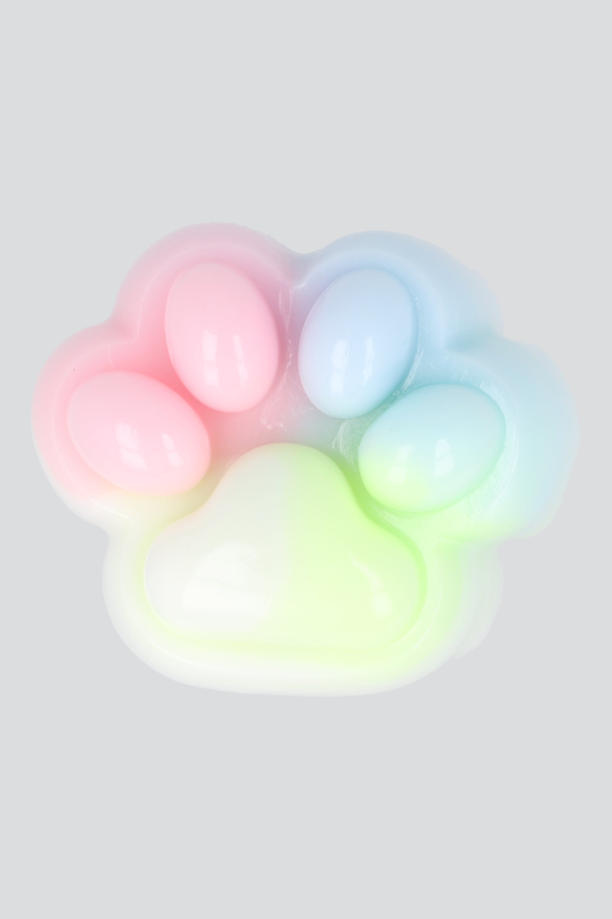 Squishy huellita arcoiris MULTICOLOR PASTEL