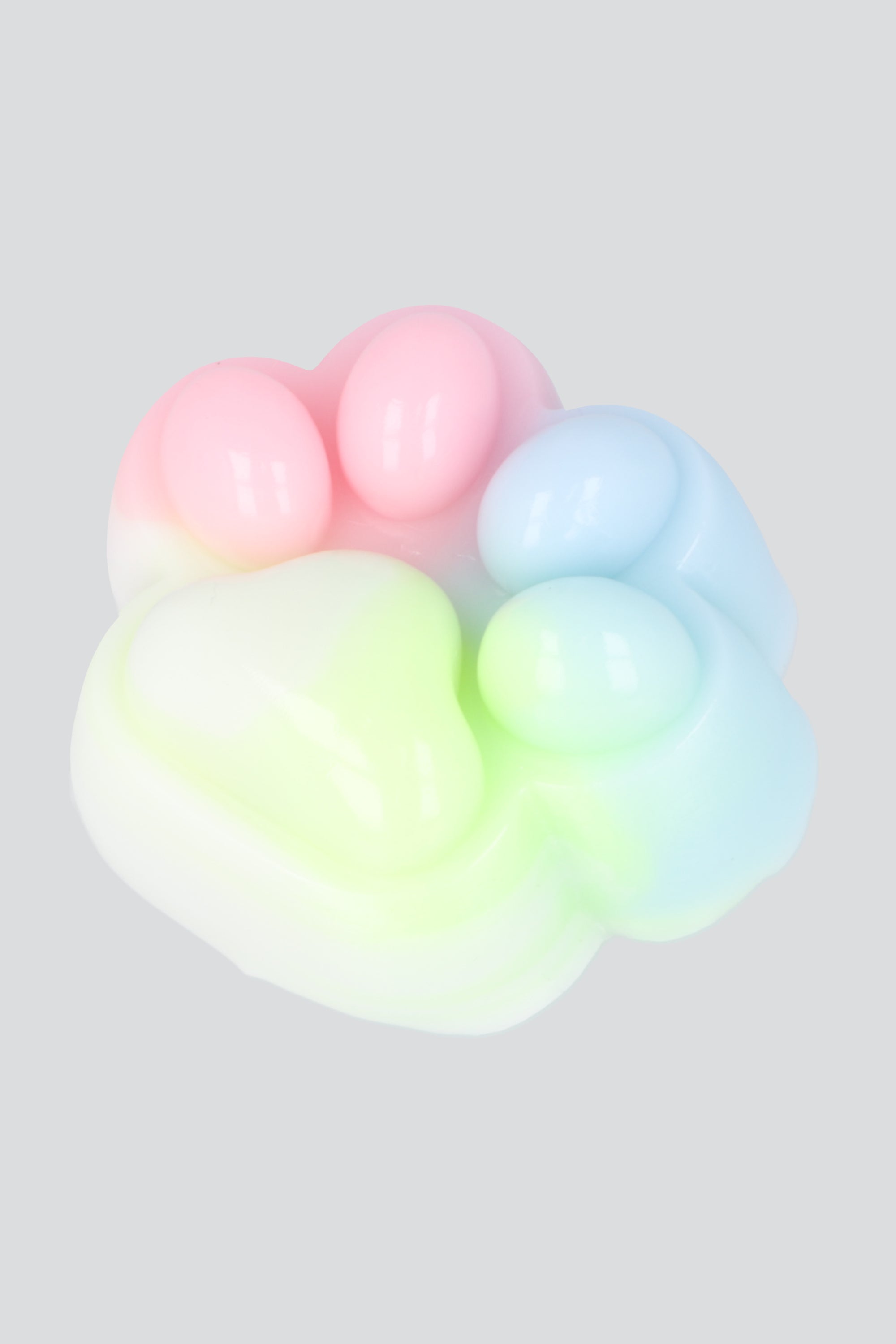 Squishy huellita arcoiris MULTICOLOR PASTEL