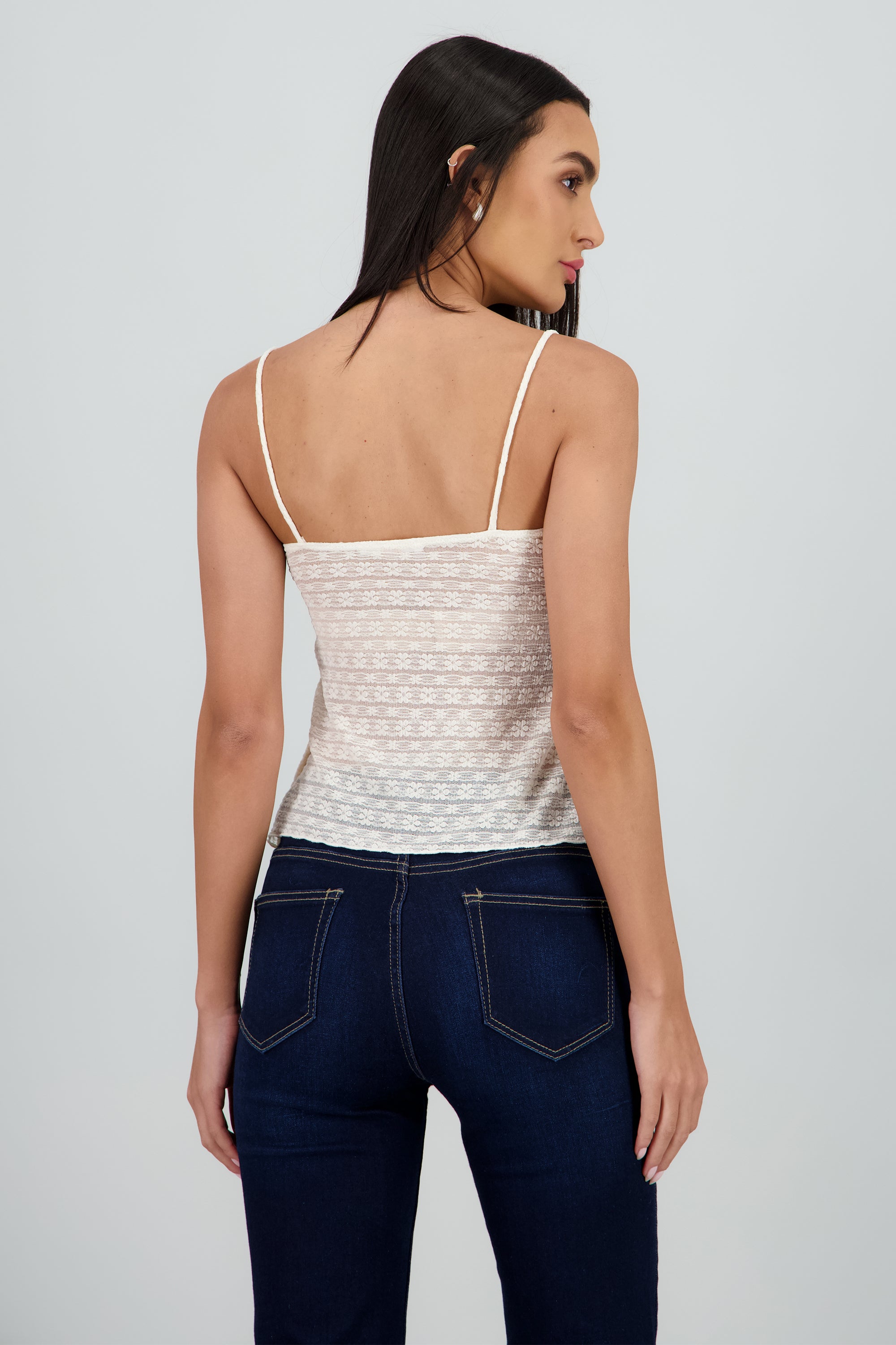 Topr tiantes encaje CREMA