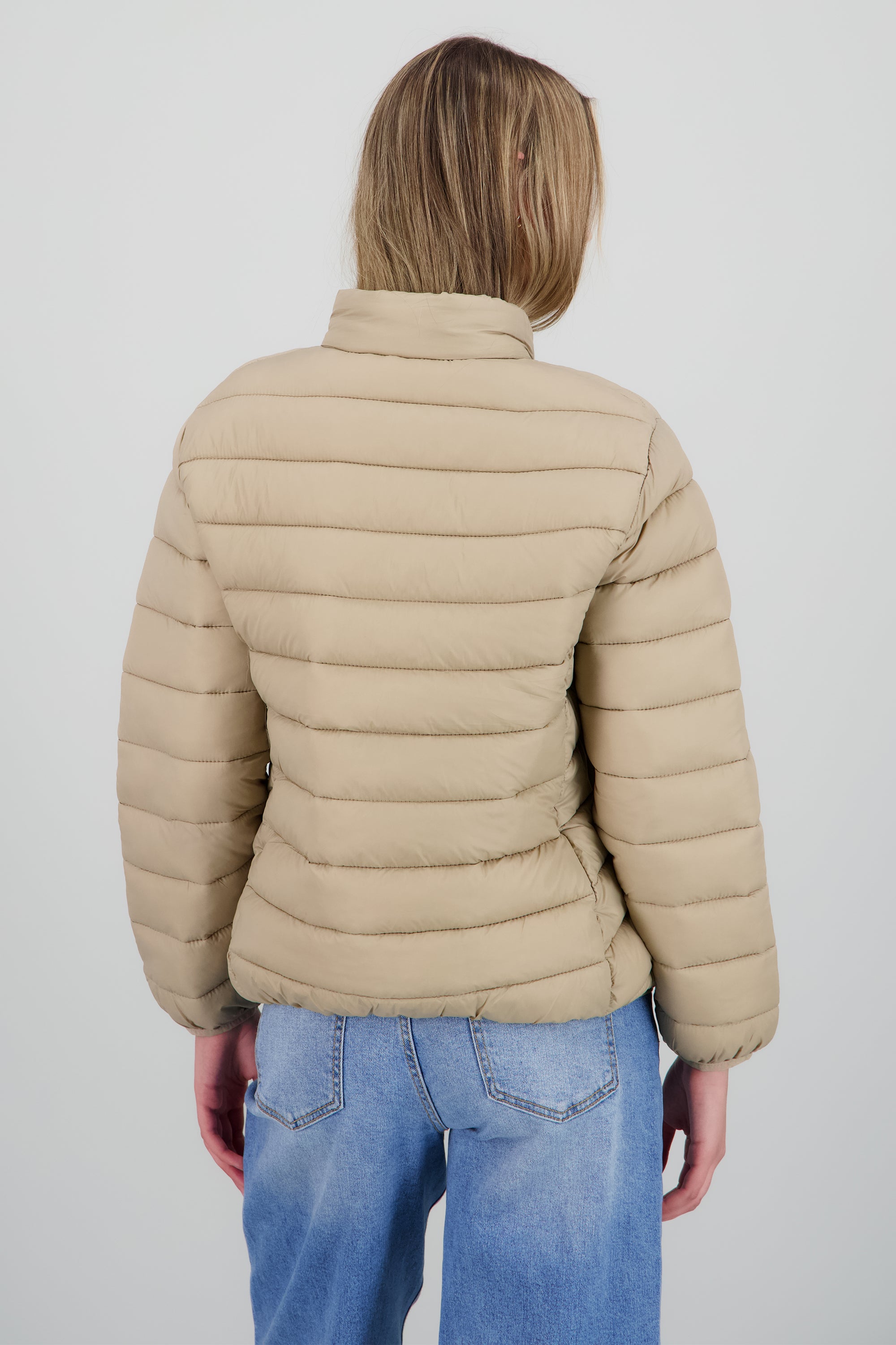 Chamarra capitonada KHAKI