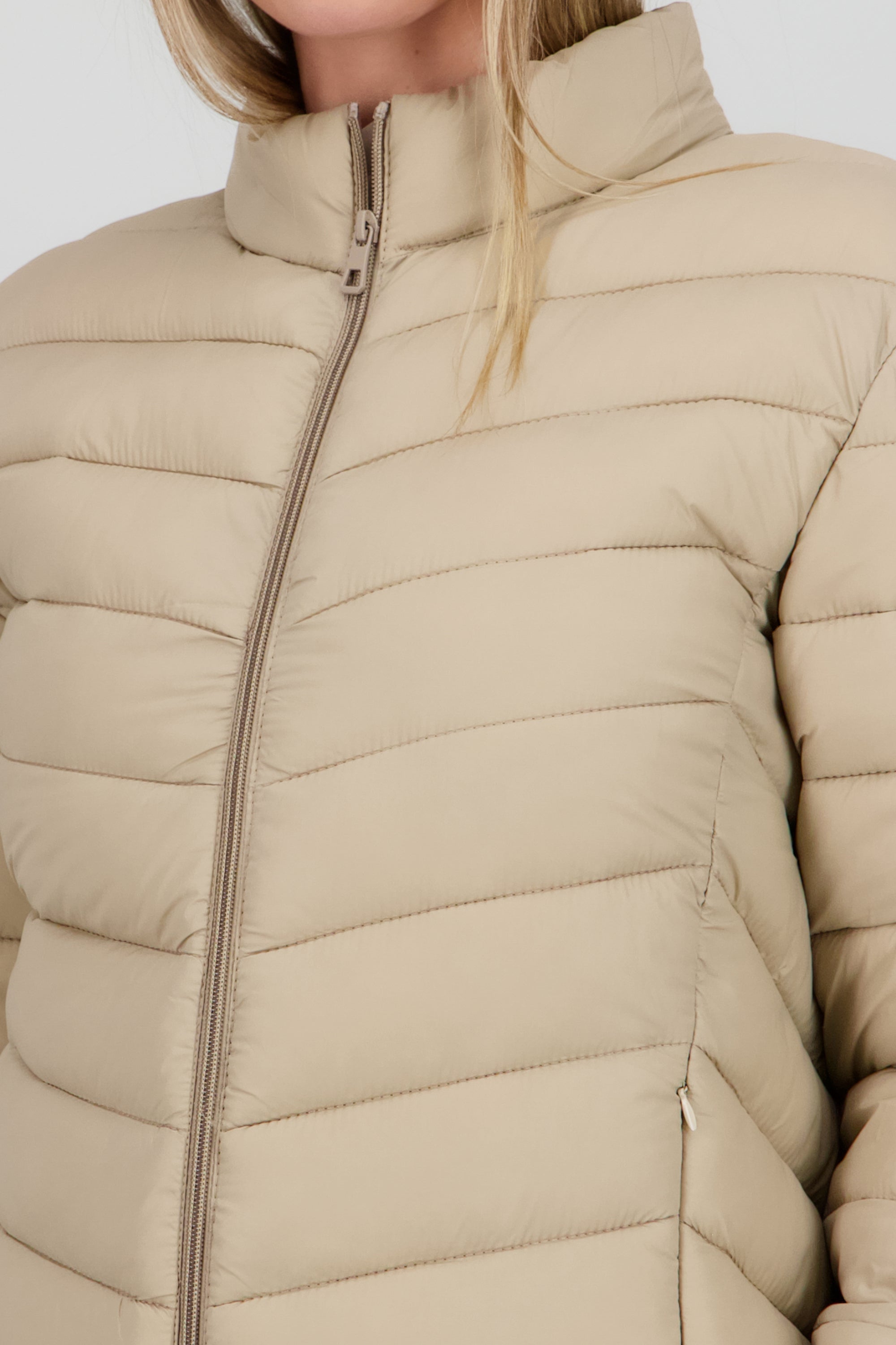 Chamarra capitonada KHAKI